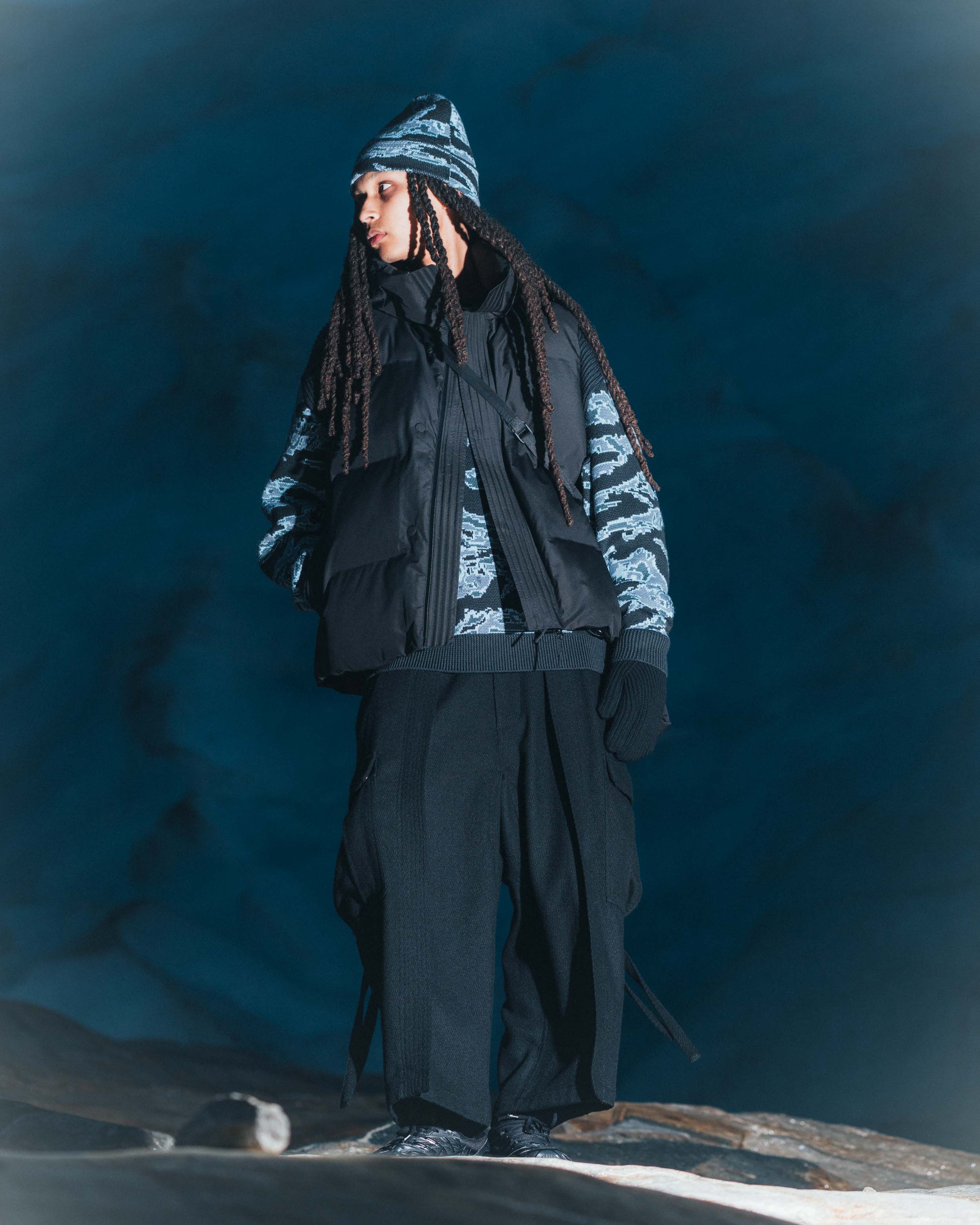 MAHARISHI Kanata コラボ 手編みカモフラージュカーディガン Knits – Maharishi