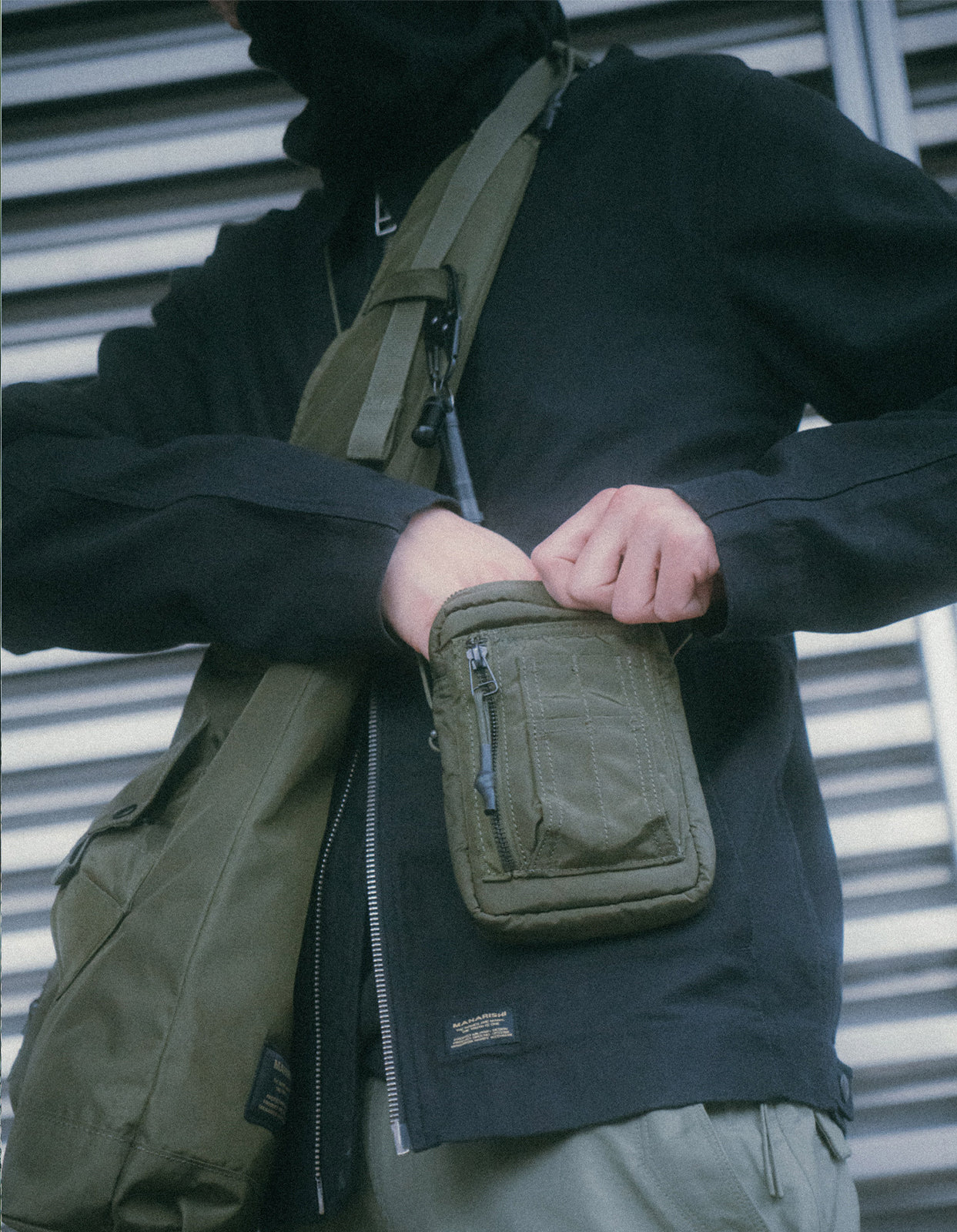 1117 Maha MA Pocket Pouch Olive