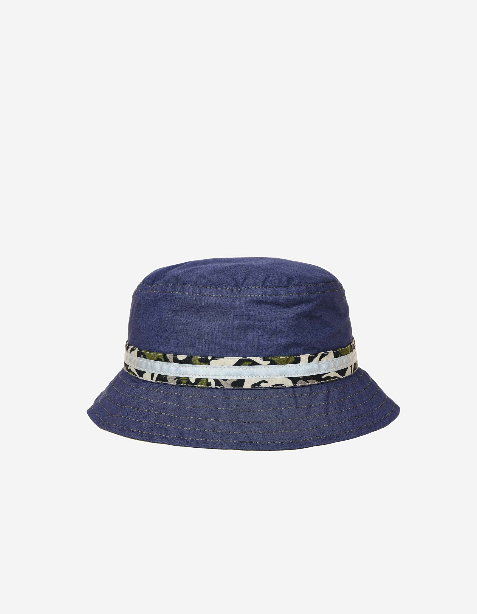 7396 Reversible Bucket Hat Black/Blue