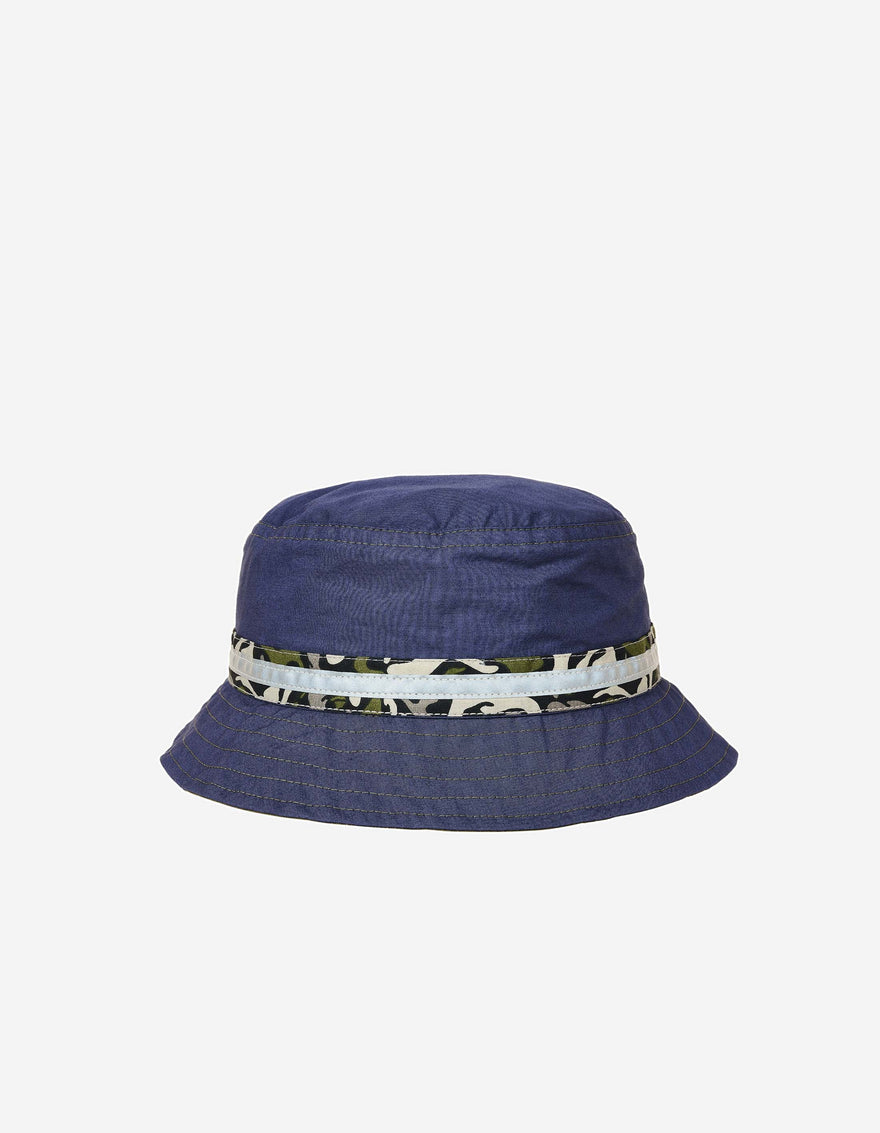 7396 Reversible Bucket Hat Black/Blue