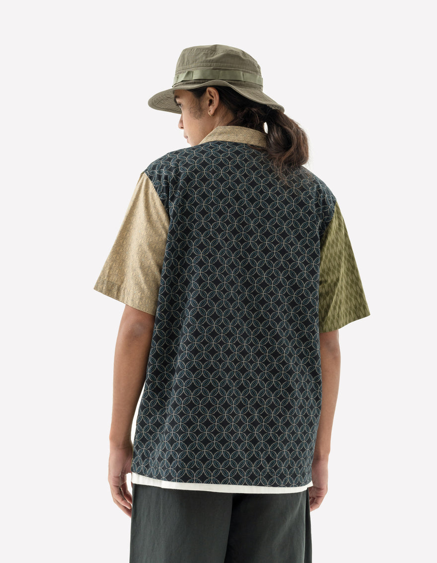5205 Wagara Camp Collar Shirt Multi