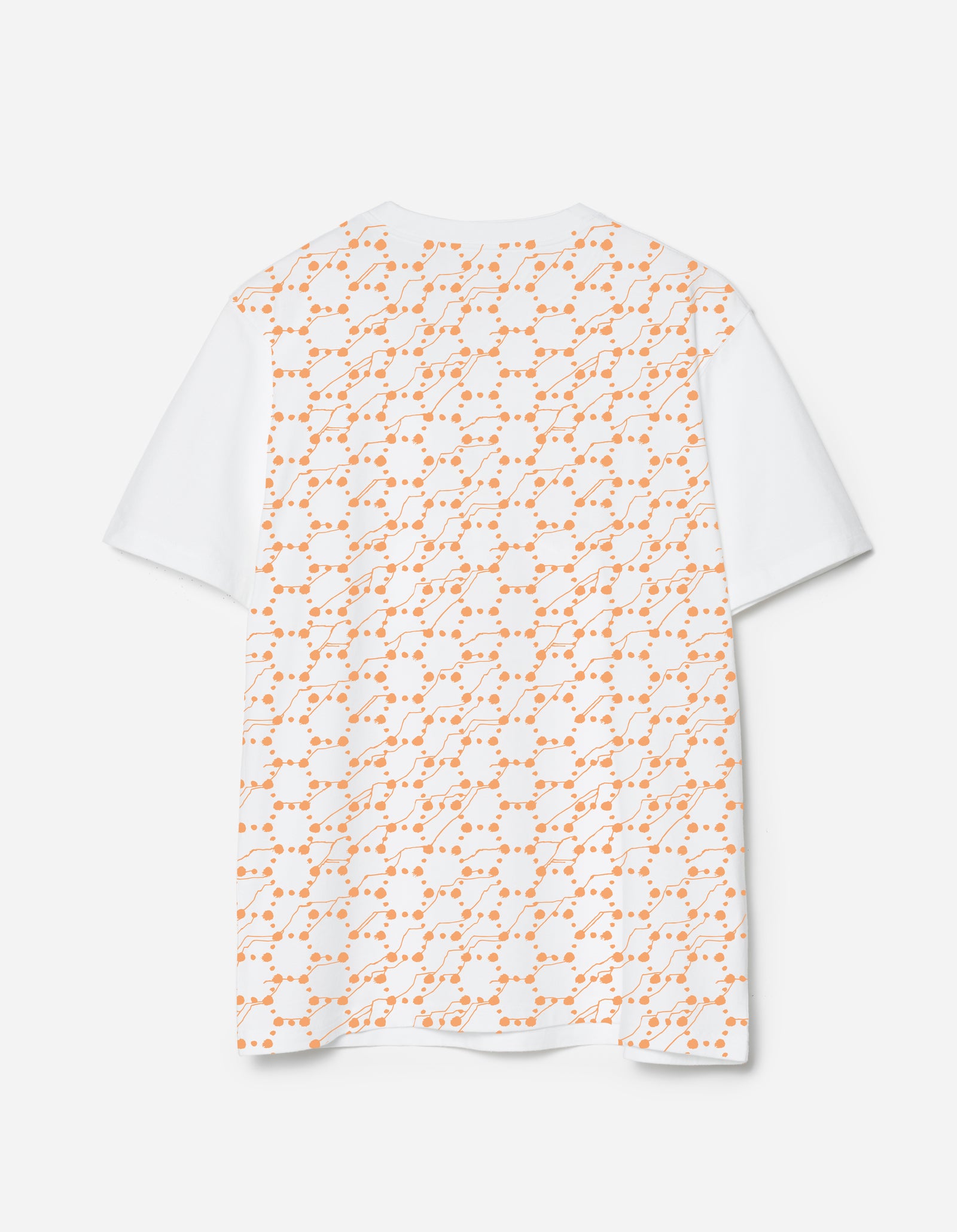 1467 Honeycomb Snakeskin T-Shirt White