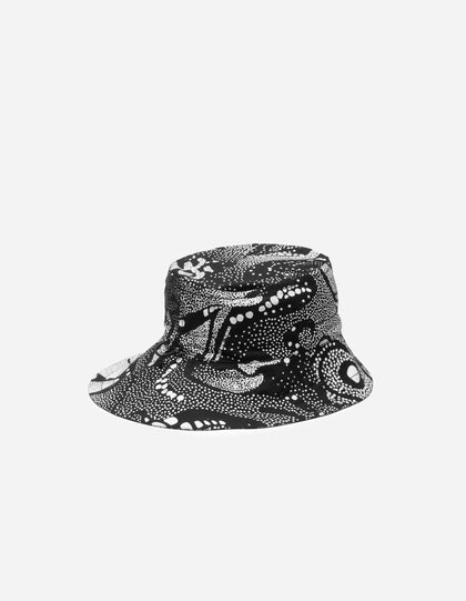 6131 Fubuki Asym Bucket Hat Blizzard