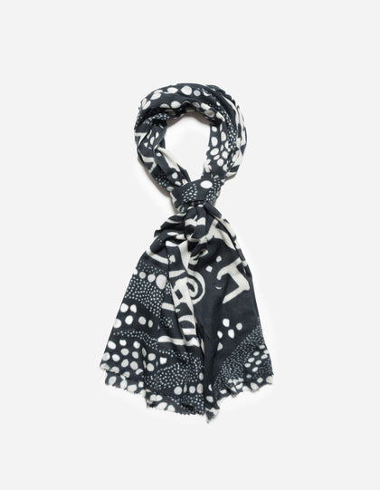 6132 The Truth is One Pashmina Blizzard