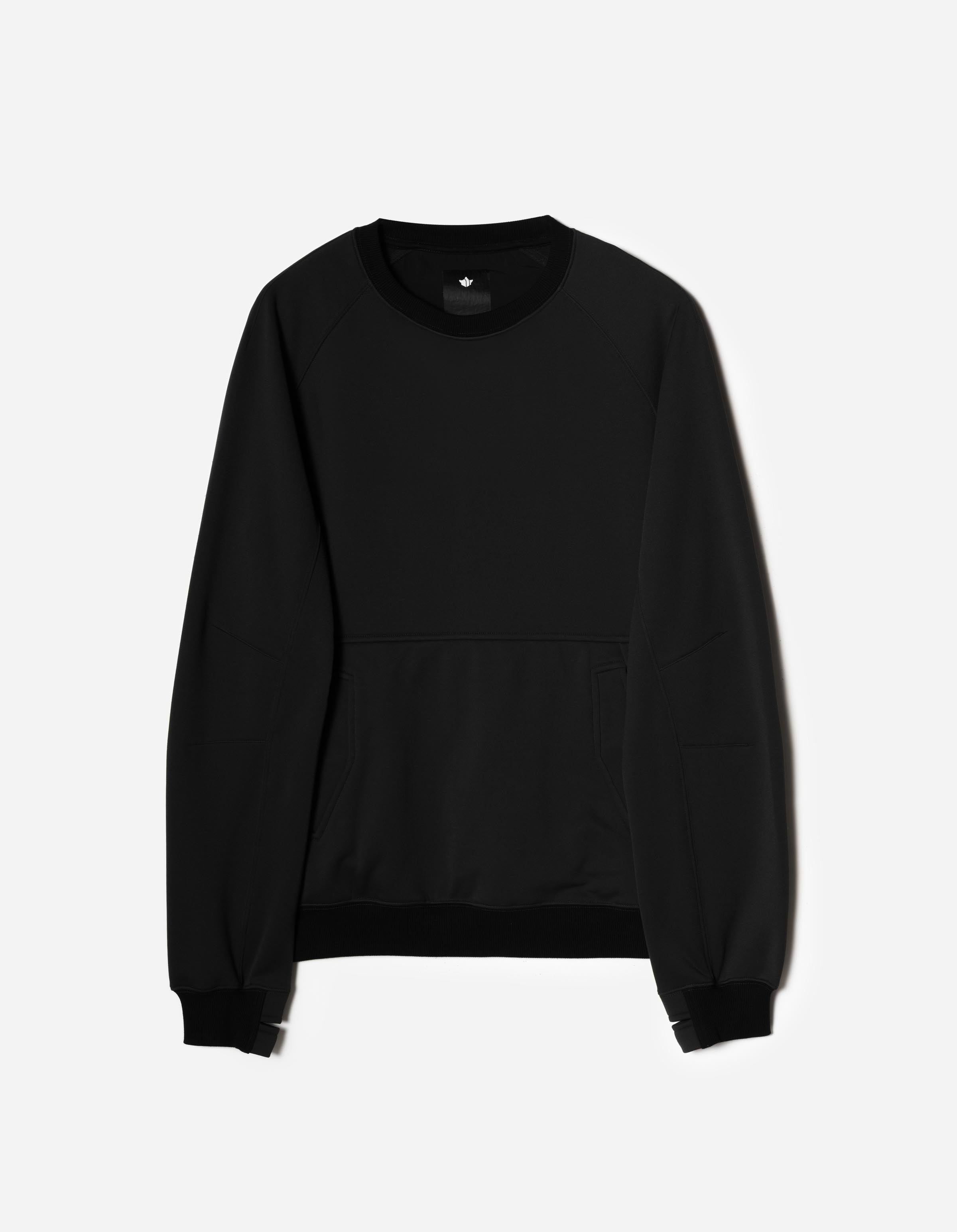 7202 Cordura Fleece Crew Sweat Black – Maharishi