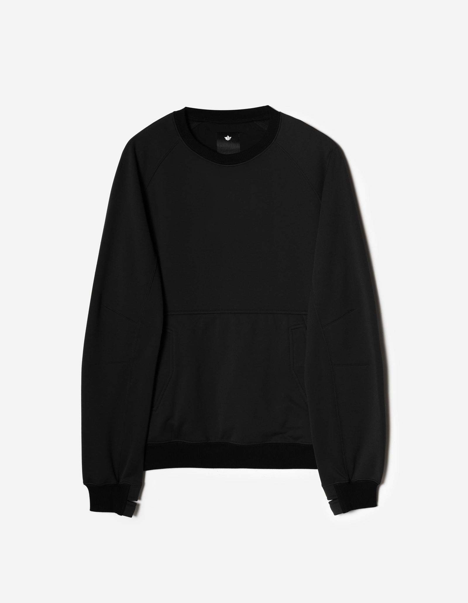 7202 Cordura Fleece Crew Sweat Black