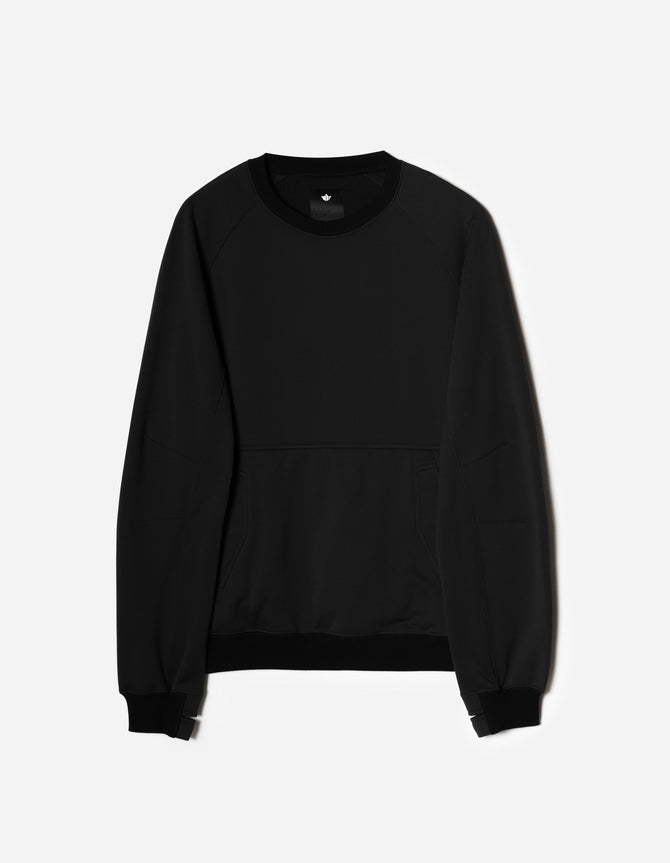 7202 Cordura Fleece Crew Sweat Black