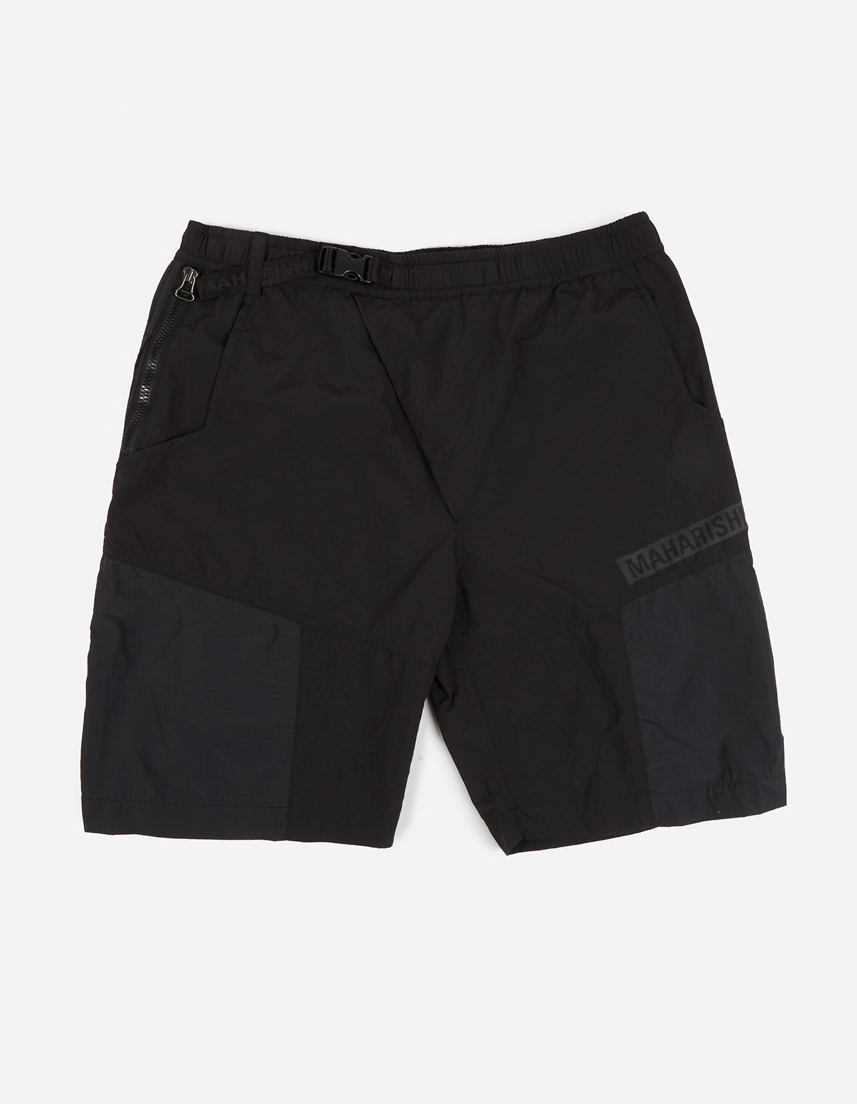 2030 Utility 2.0 Tech Track Shorts  Black