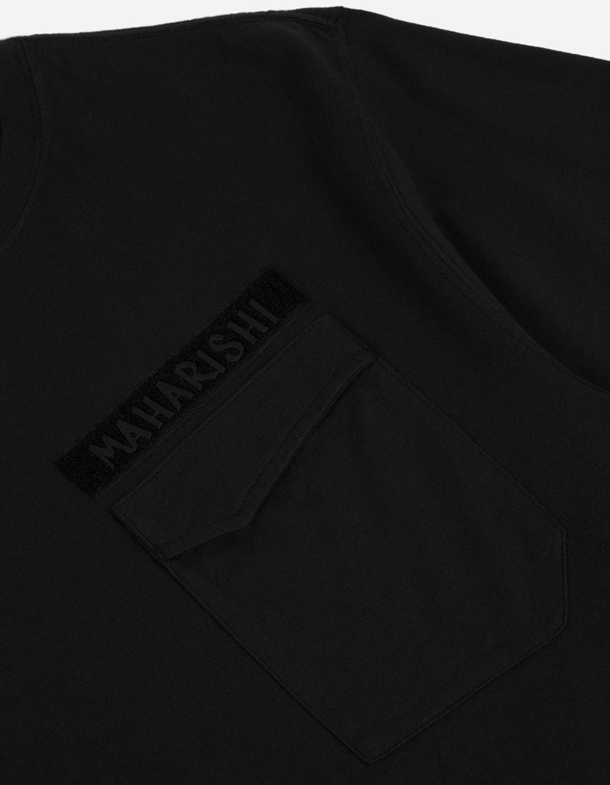2126 Maharishi Pocket T-Shirt Black