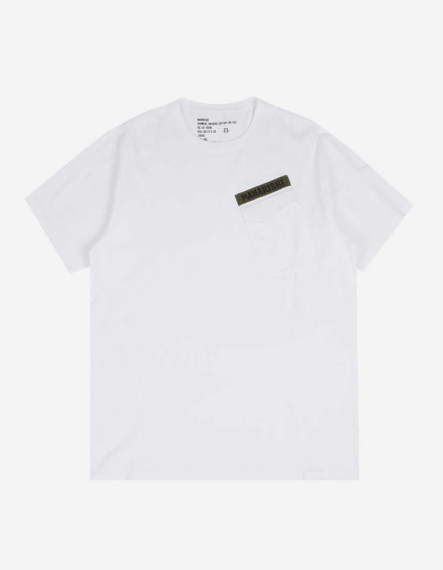 2126 Maharishi Pocket T-Shirt White
