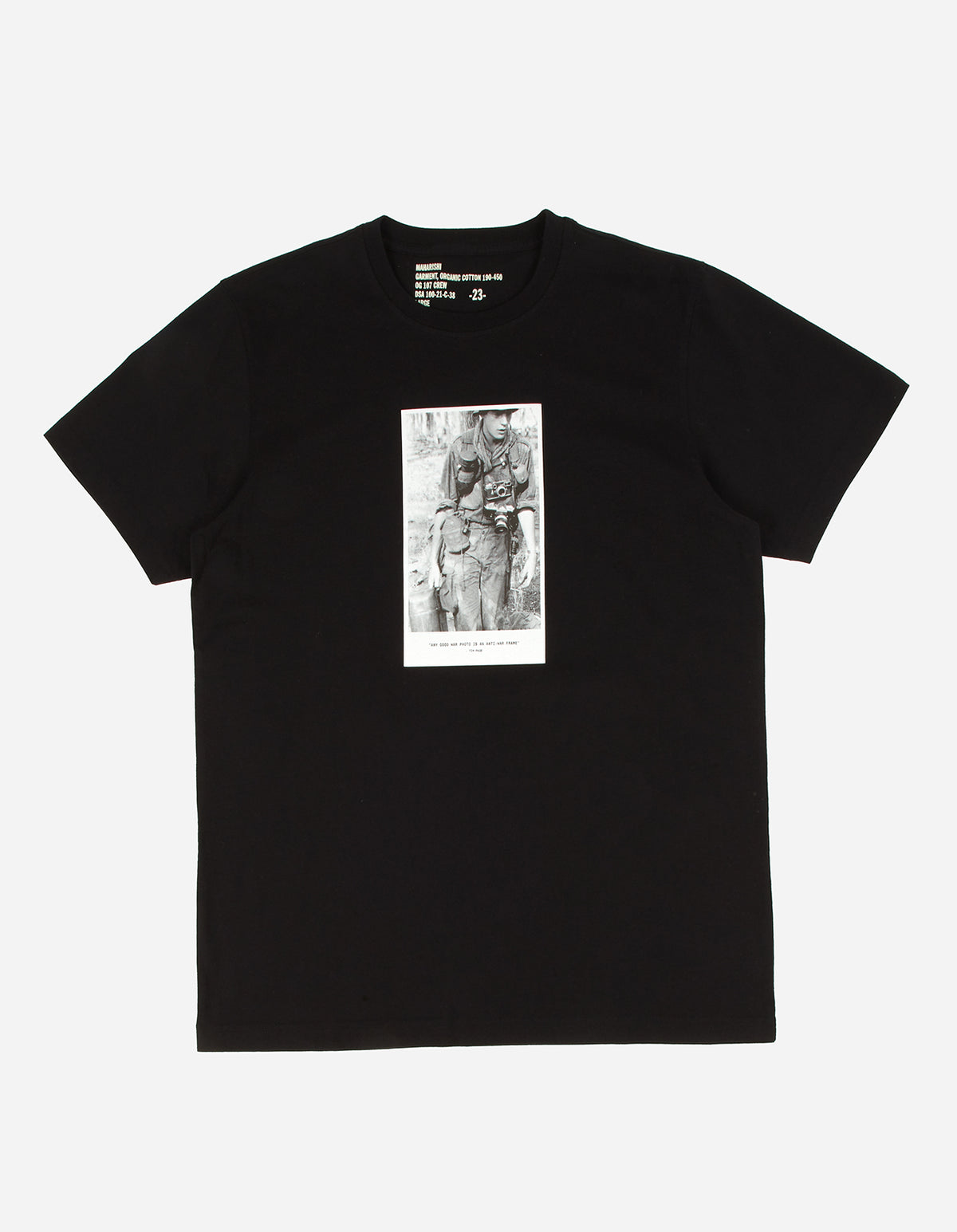 9319 Tim Page ARVN T-Shirt Black