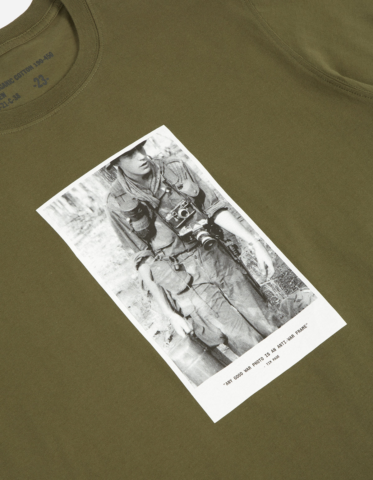 9319 Tim Page ARVN T-Shirt Olive OG-107F