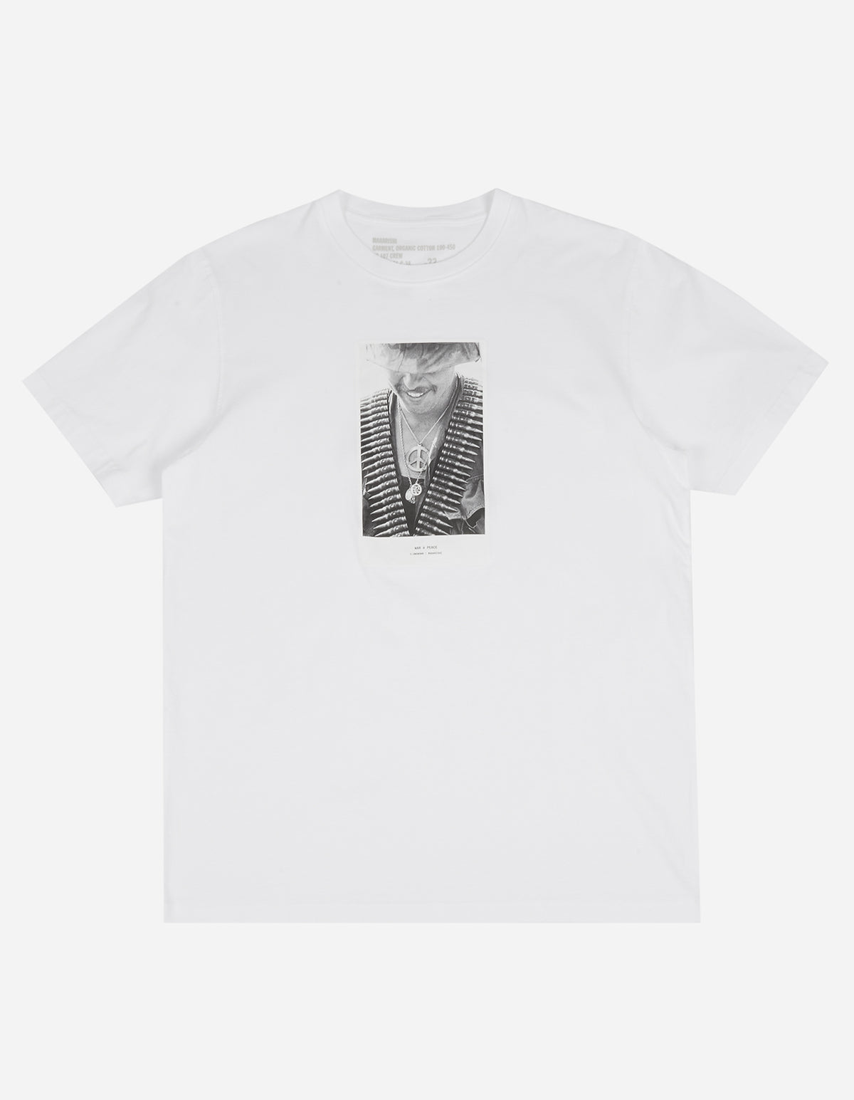 9358 War & Peace T-Shirt White