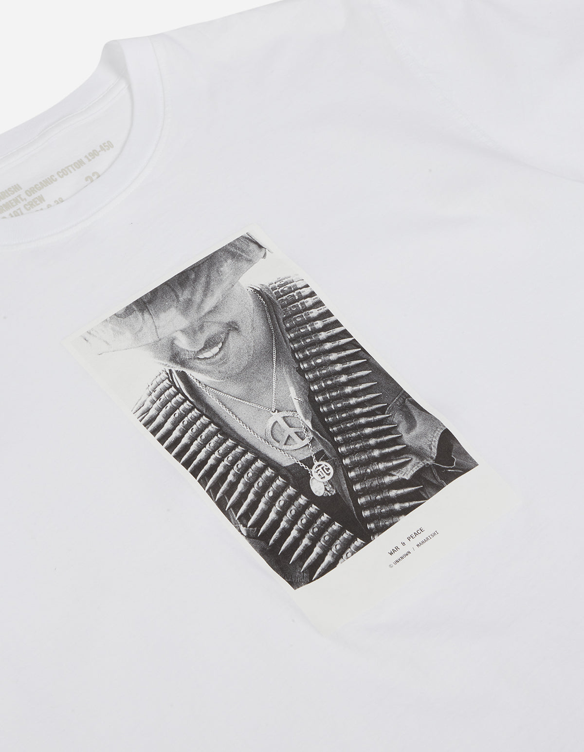 9358 War & Peace T-Shirt White