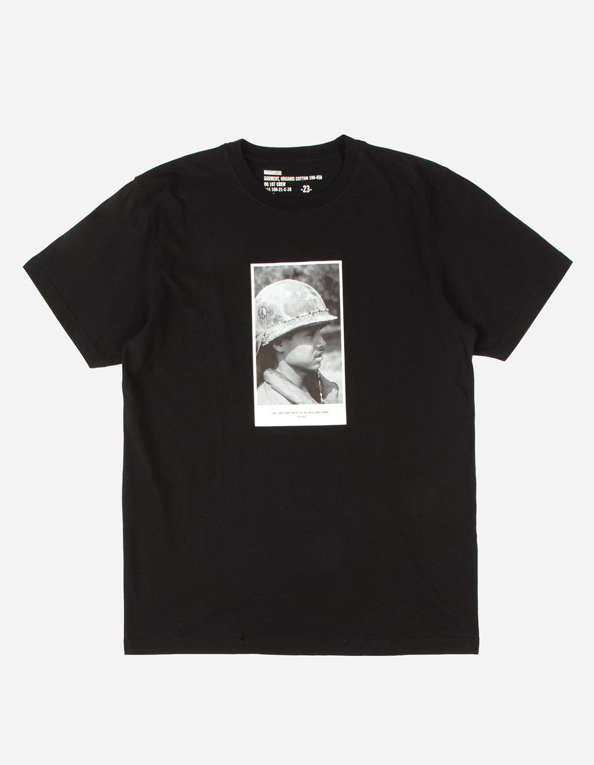 9407 Grass is a Gas Tim Page T-Shirt Black