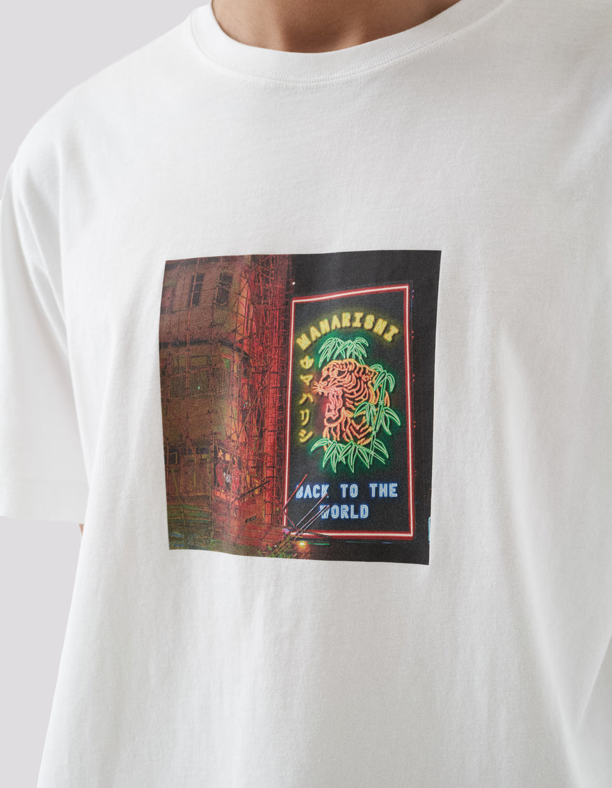 1281 Neon Tiger T-Shirt White