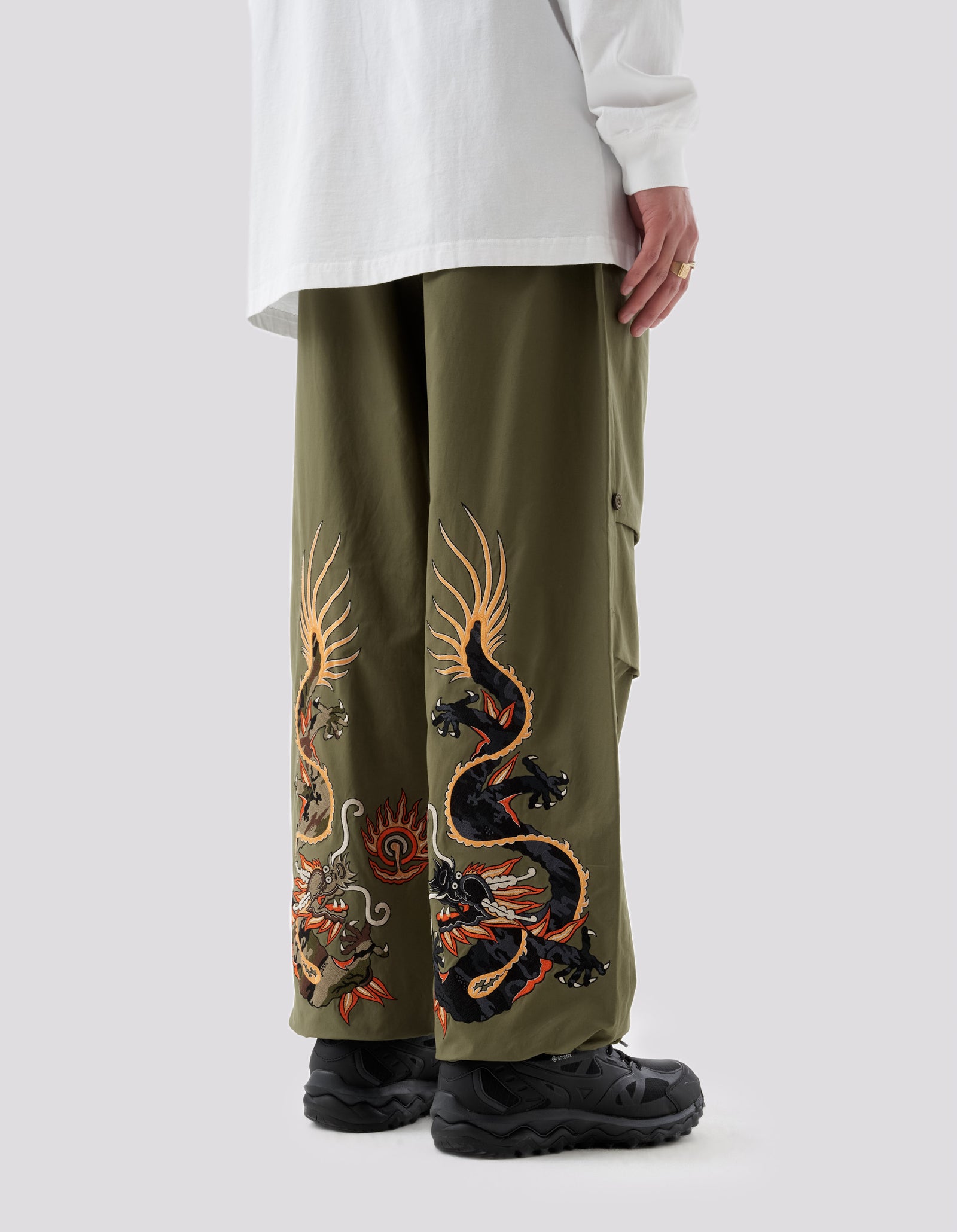 5064 Double Dragons Loose Snopants® Olive OG-107F