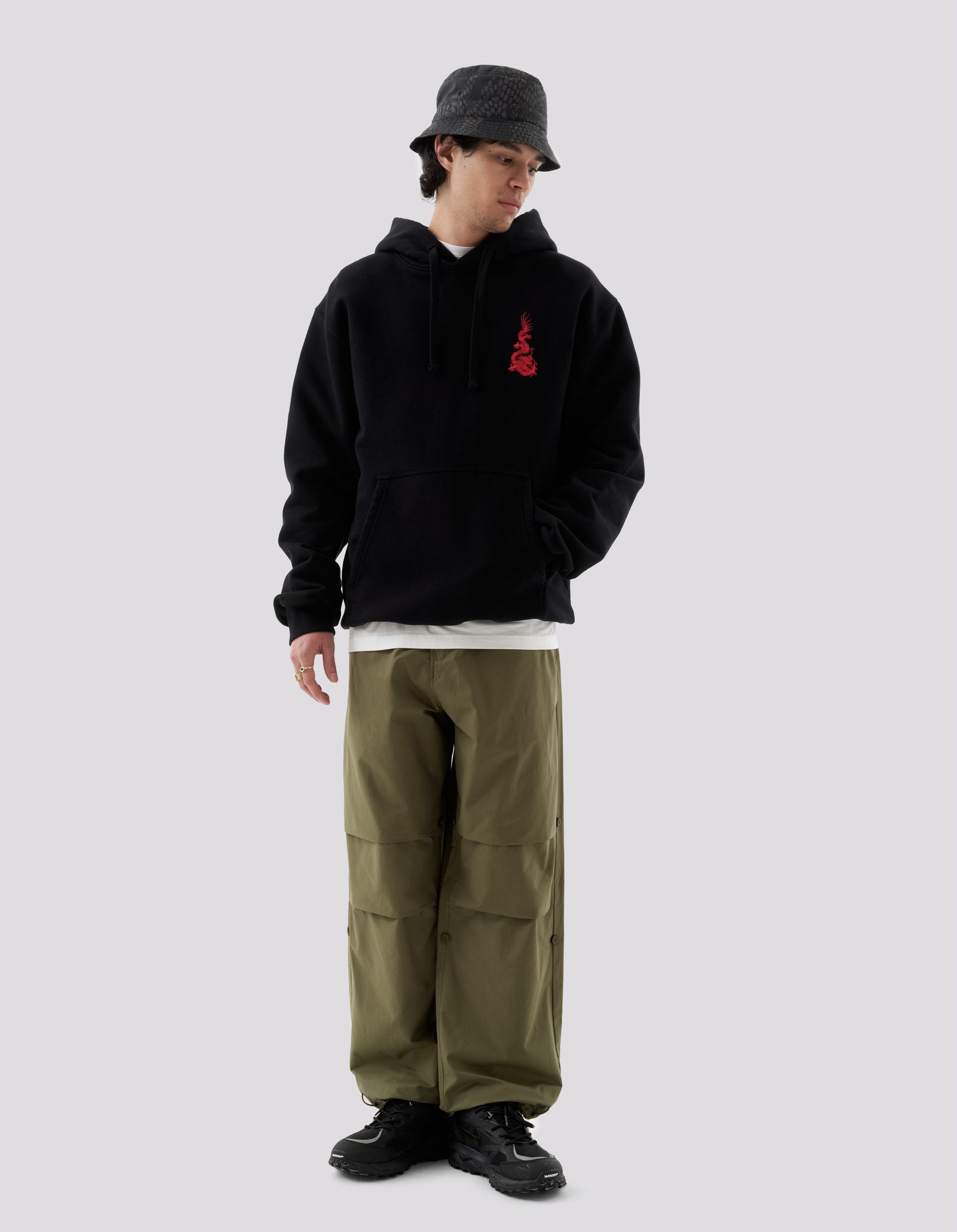 5064 Double Dragons Loose Snopants® Olive OG-107F