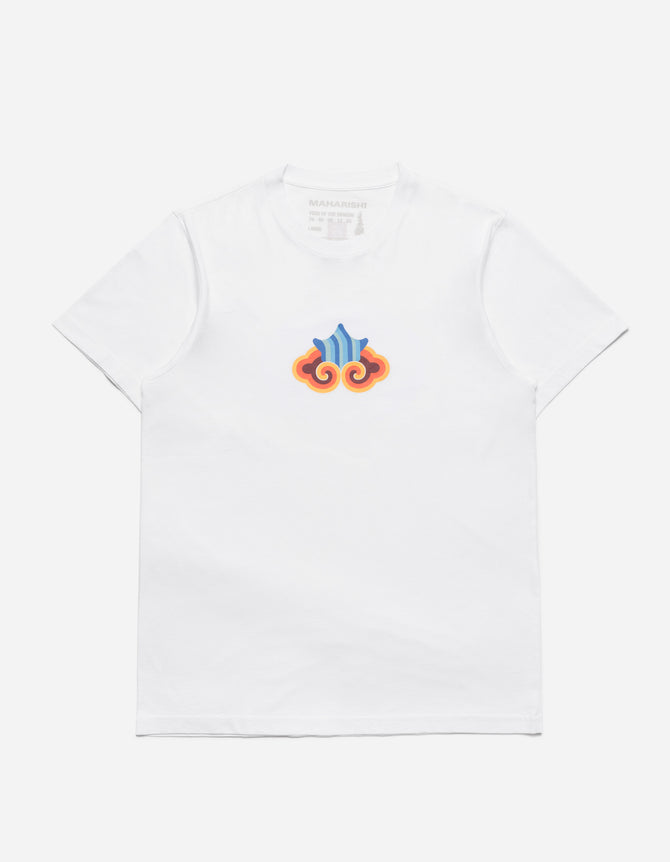 1265 Maharishi Cloud Temple T-Shirt White