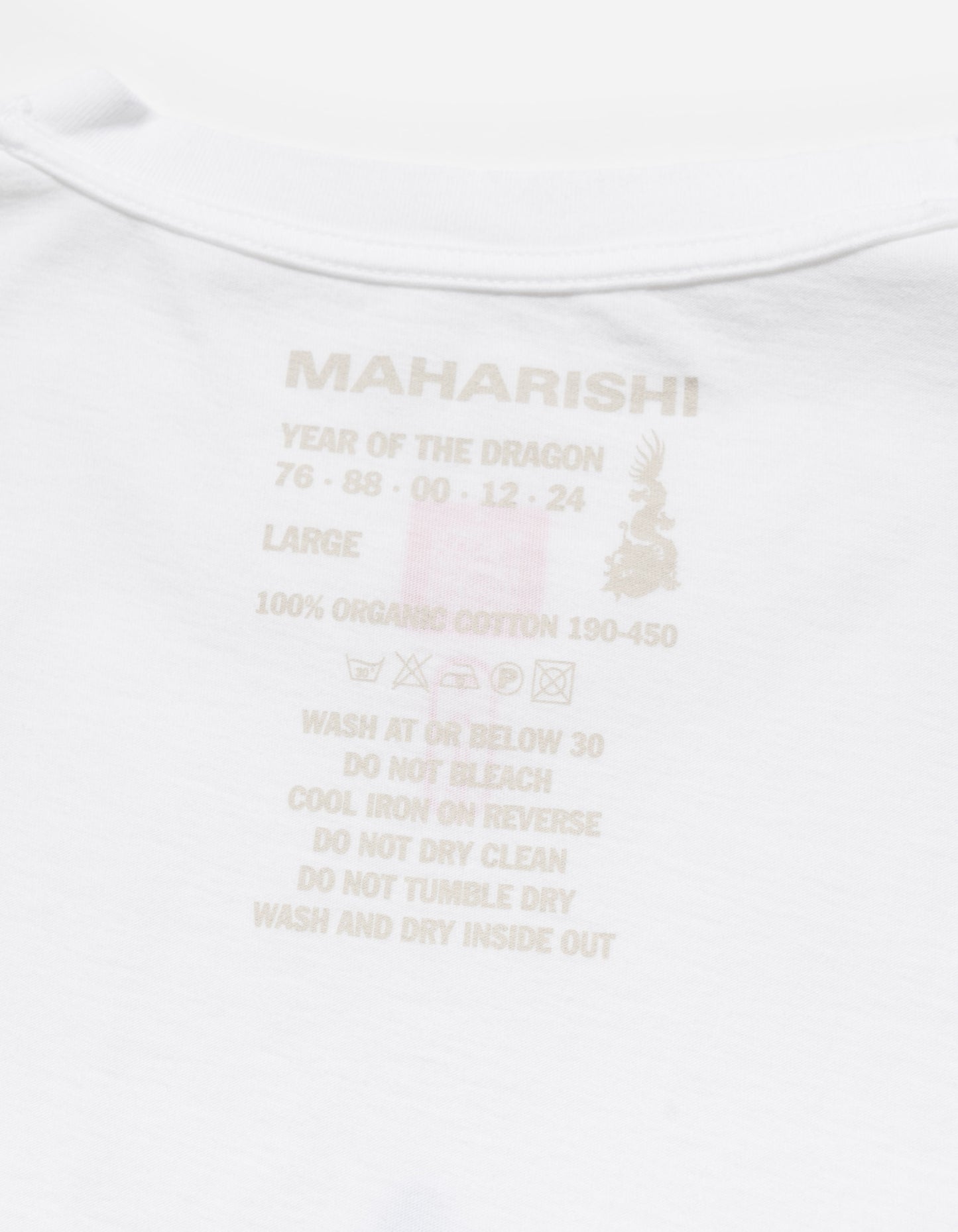 1265 Maharishi Cloud Temple T-Shirt White