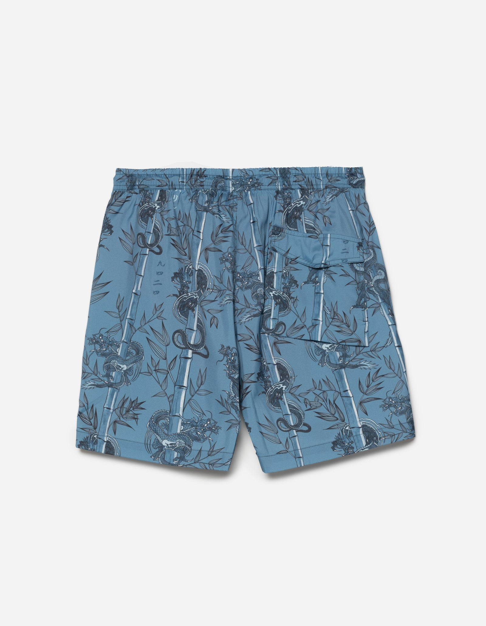 1272 Dragon Bamboo Swim Shorts Subdued Blue