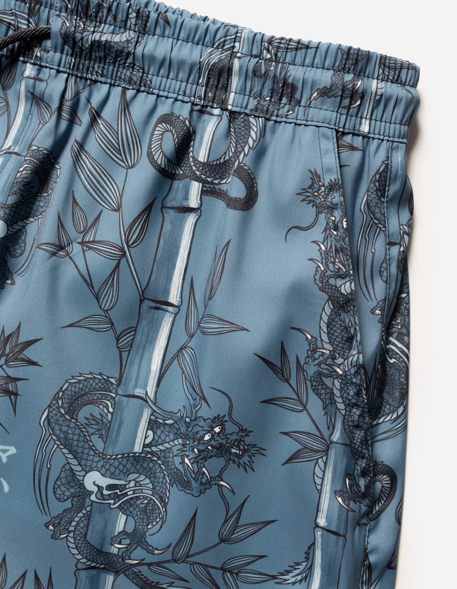 1272 Dragon Bamboo Swim Shorts Subdued Blue