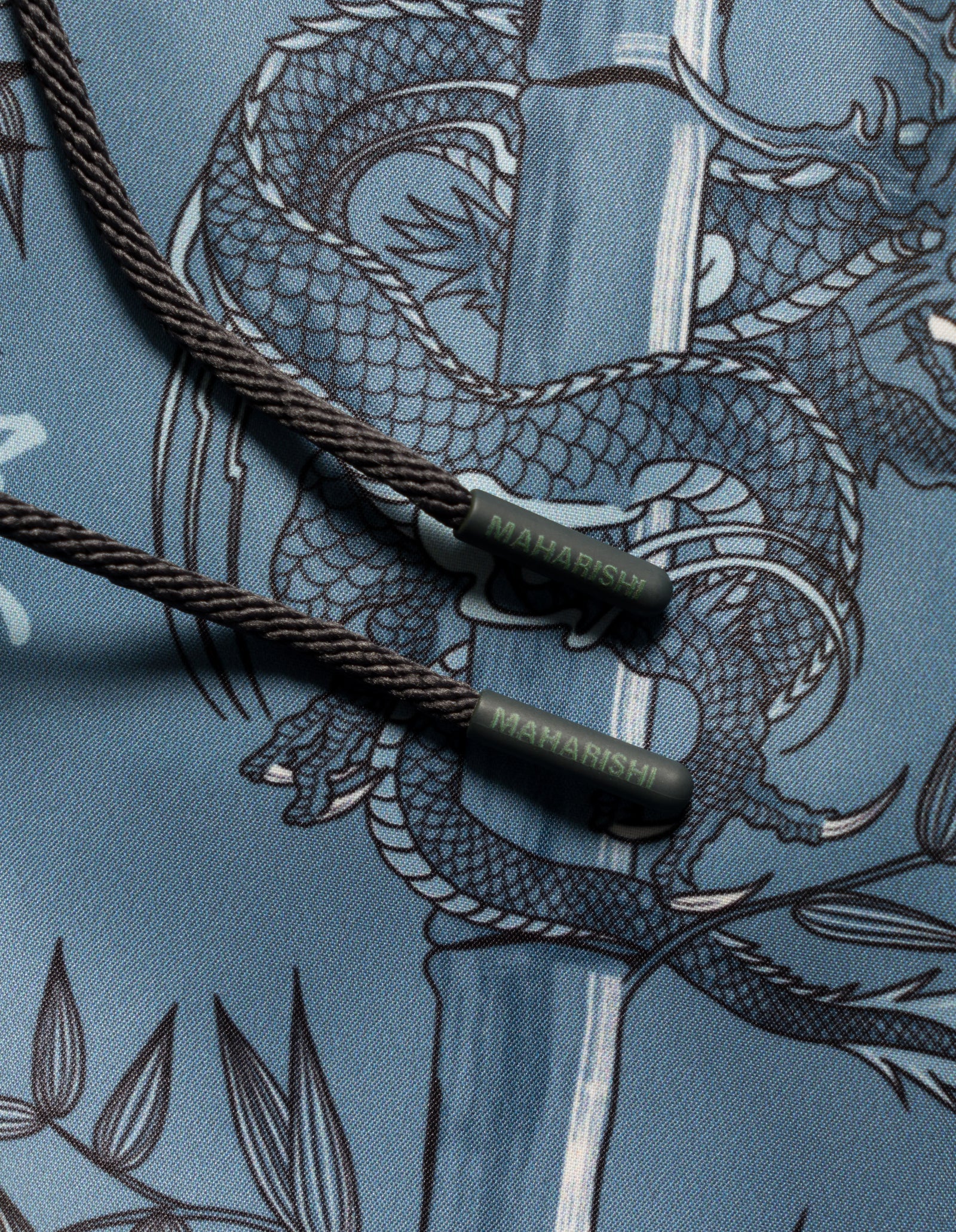 1272 Dragon Bamboo Swim Shorts Subdued Blue