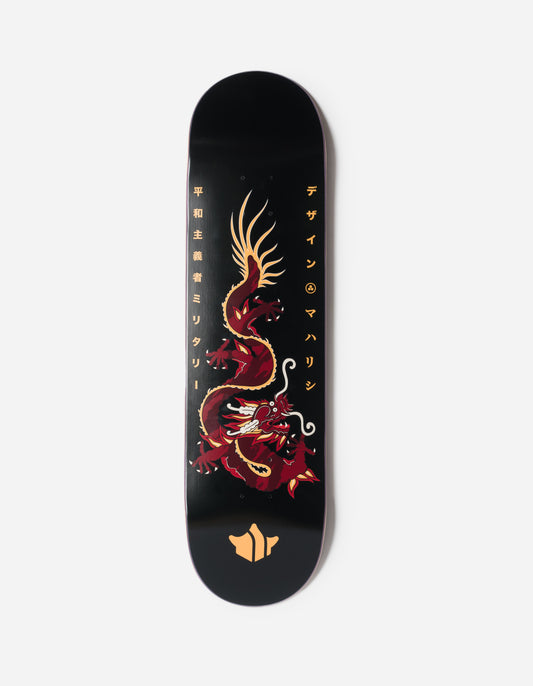 1302 Original Dragon Skate Deck Black