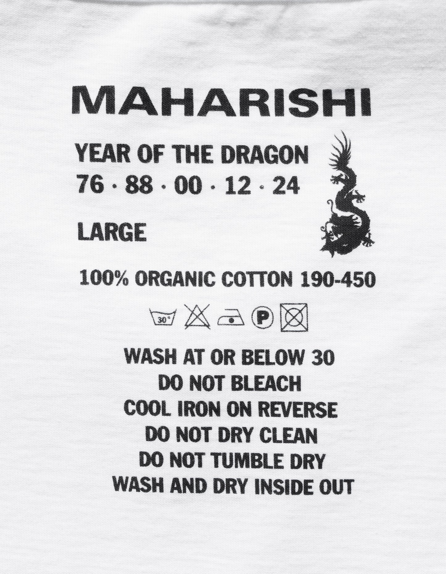 1307 Micro Maharishi T-Shirt White