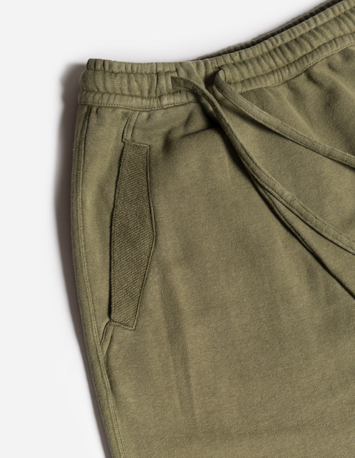 5003 Kesagiri Hemp Low Sweatpants Olive OG-107F