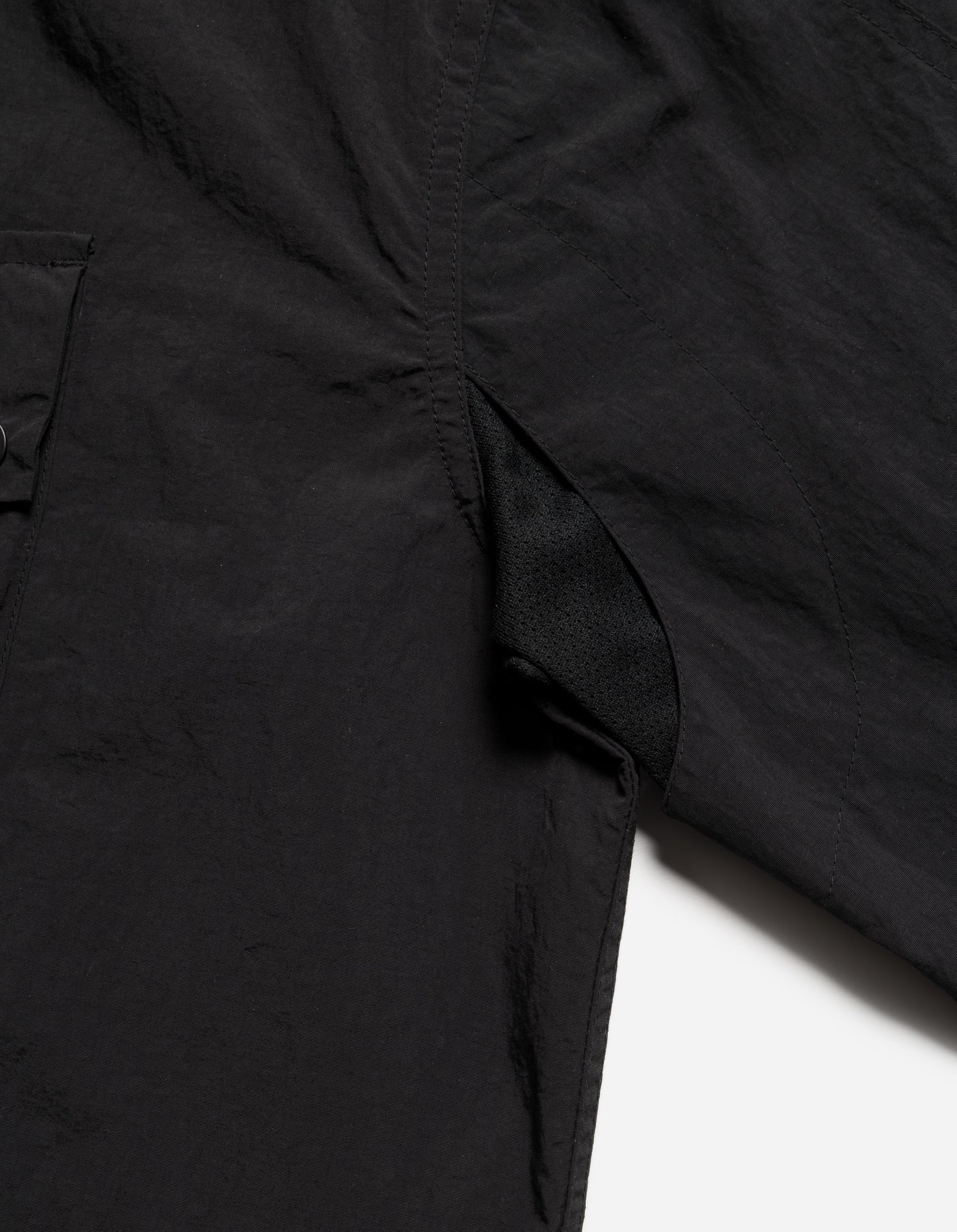 5037 Veg Dyed Tech Cargo Shirt Black