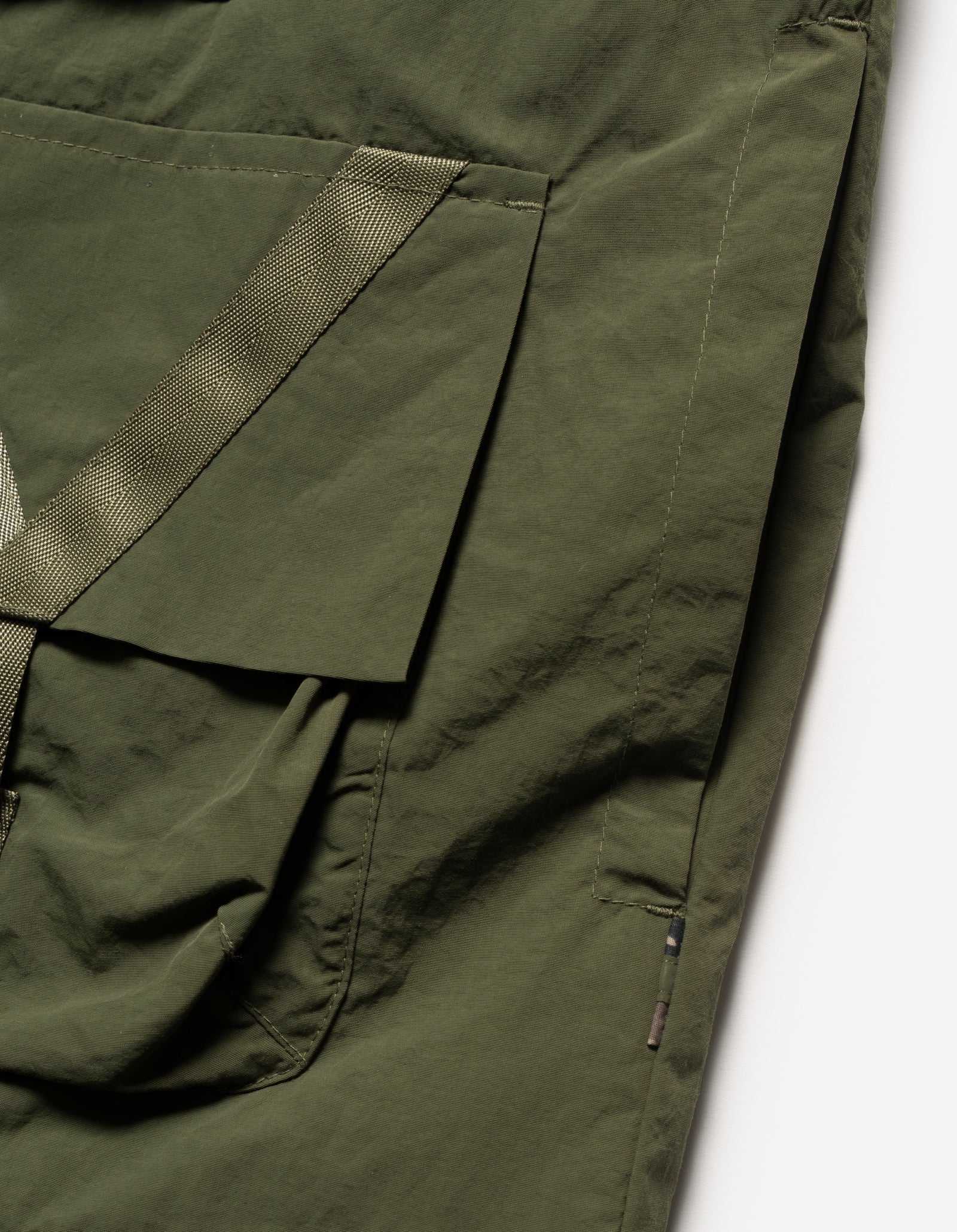 5038 Veg Dyed Tech Cargo Vest Olive