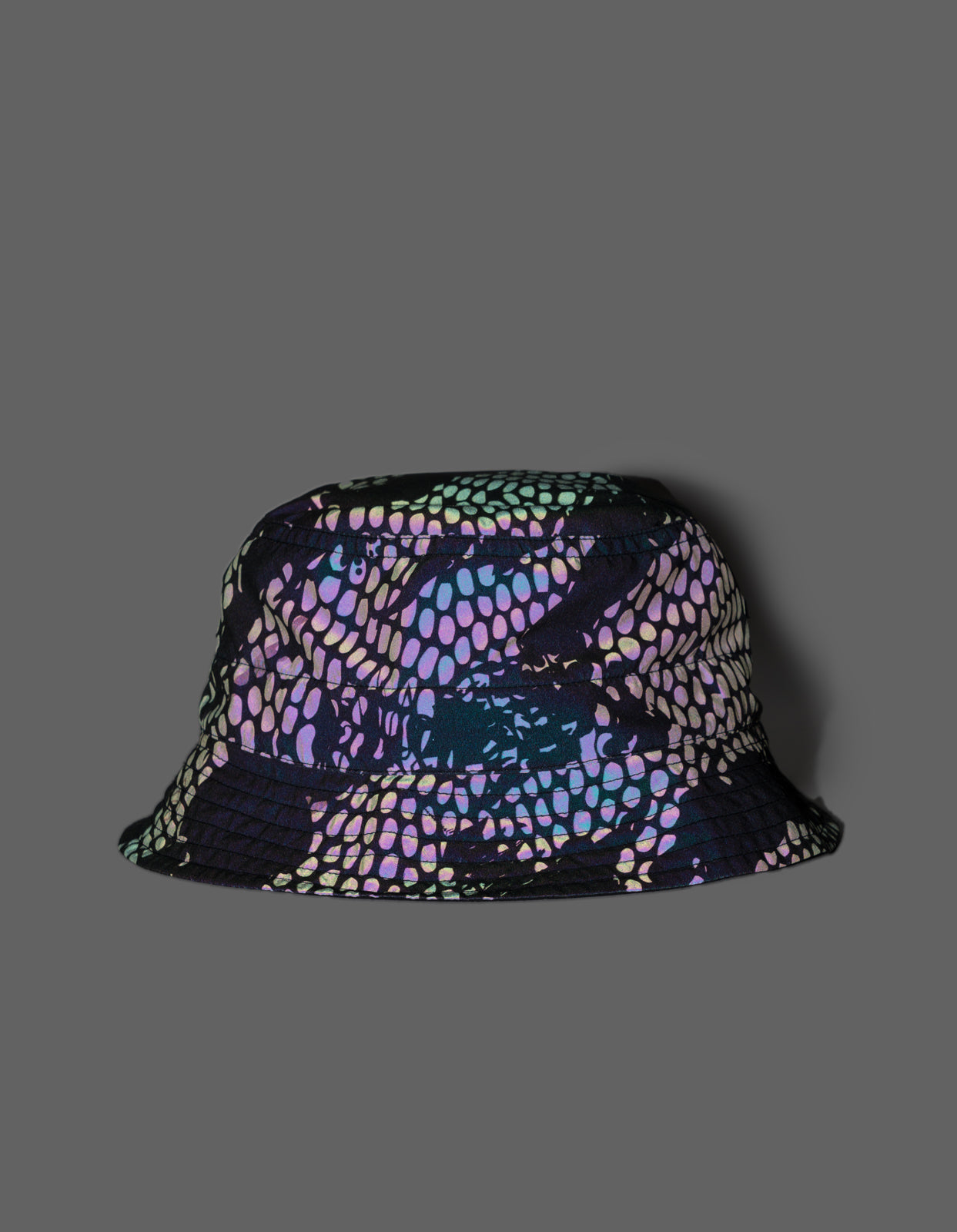 5052 Camo Reflective Bucket Hat Subdued Night