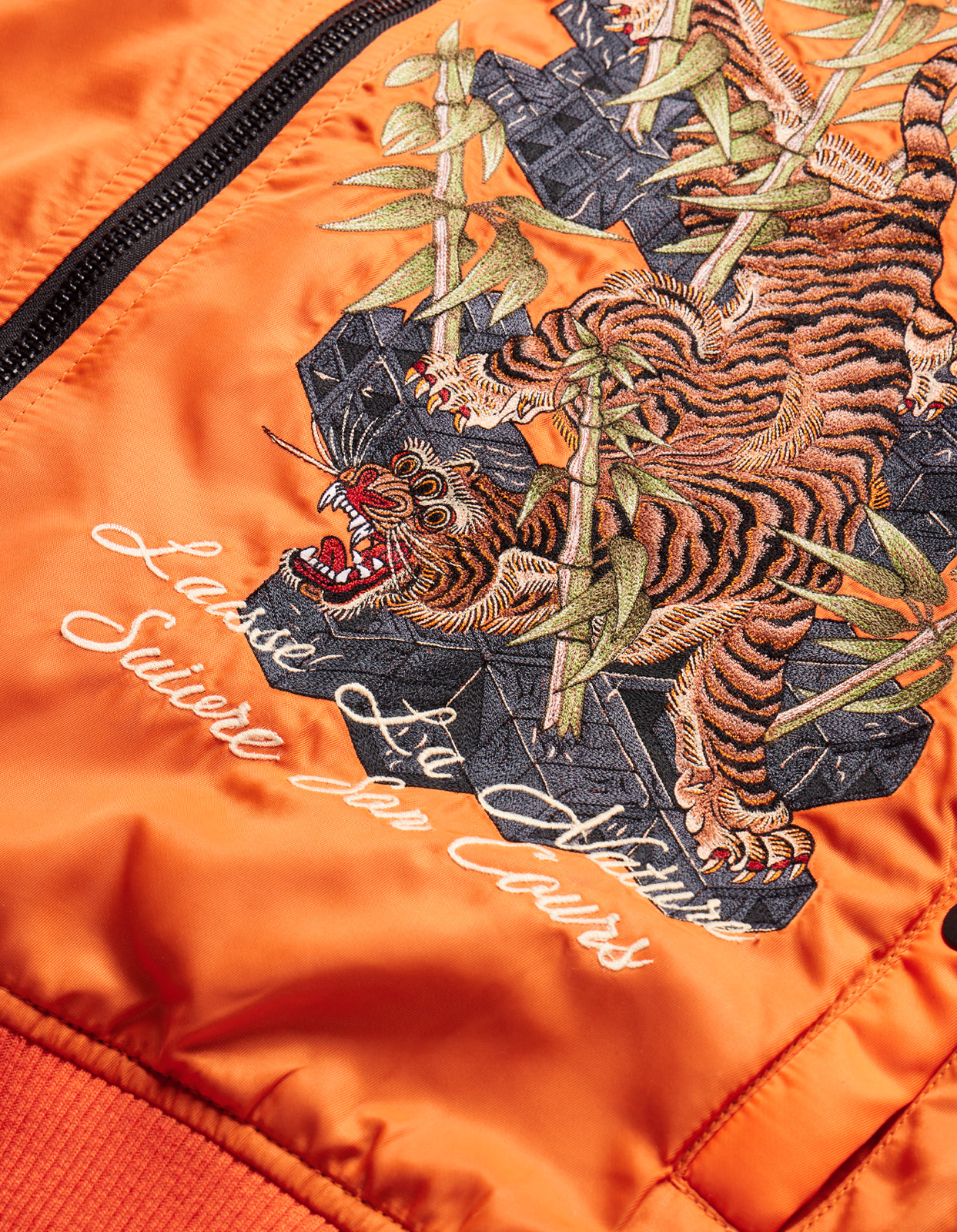 5096 Take Tora MA1 Flight Jacket Blaze Orange