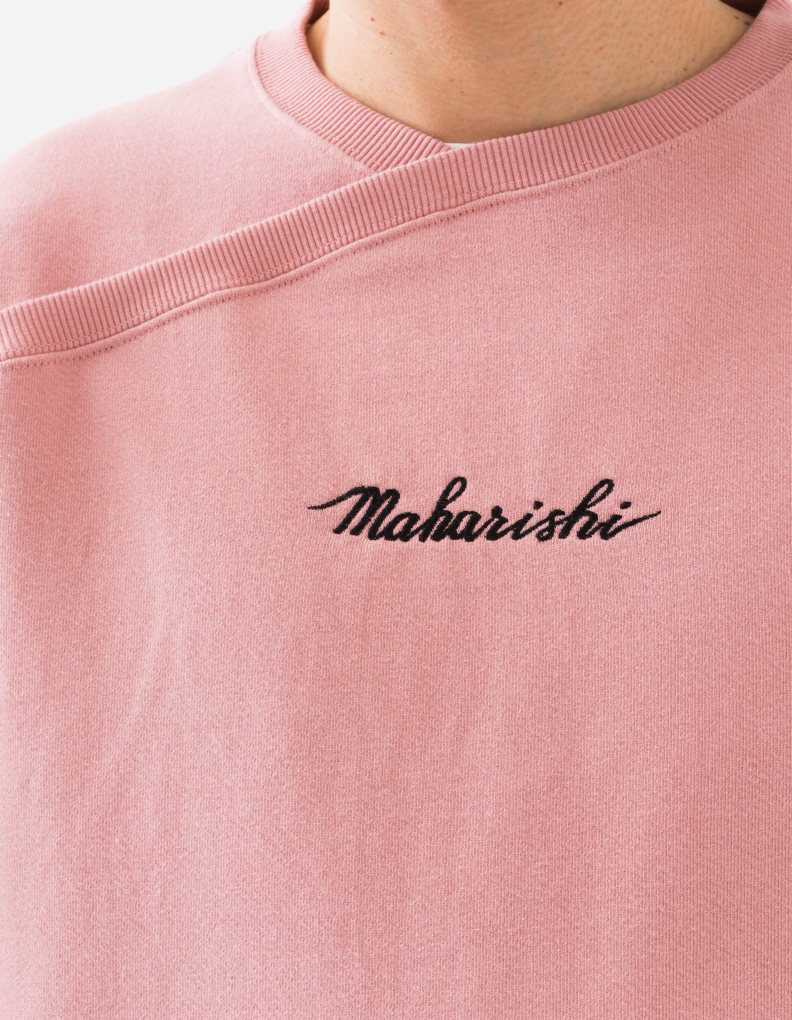 6009 Caduceus Monk Crew Sweat Pink