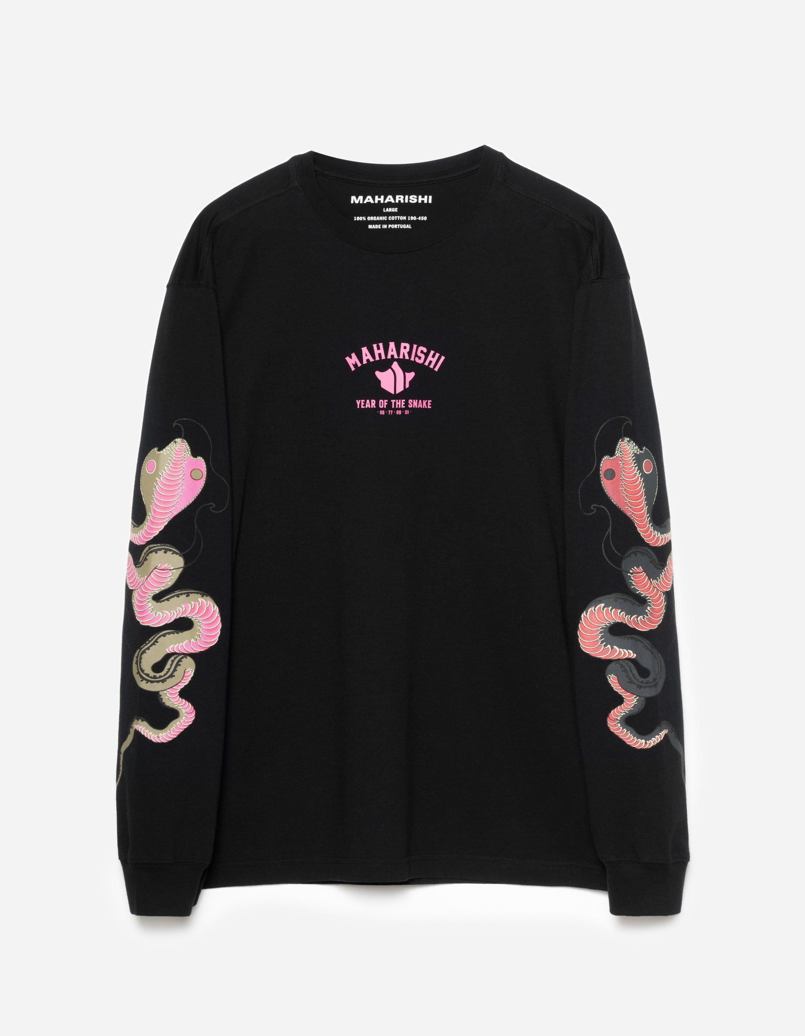 1452 Year of the Snake L/S T-Shirt Black