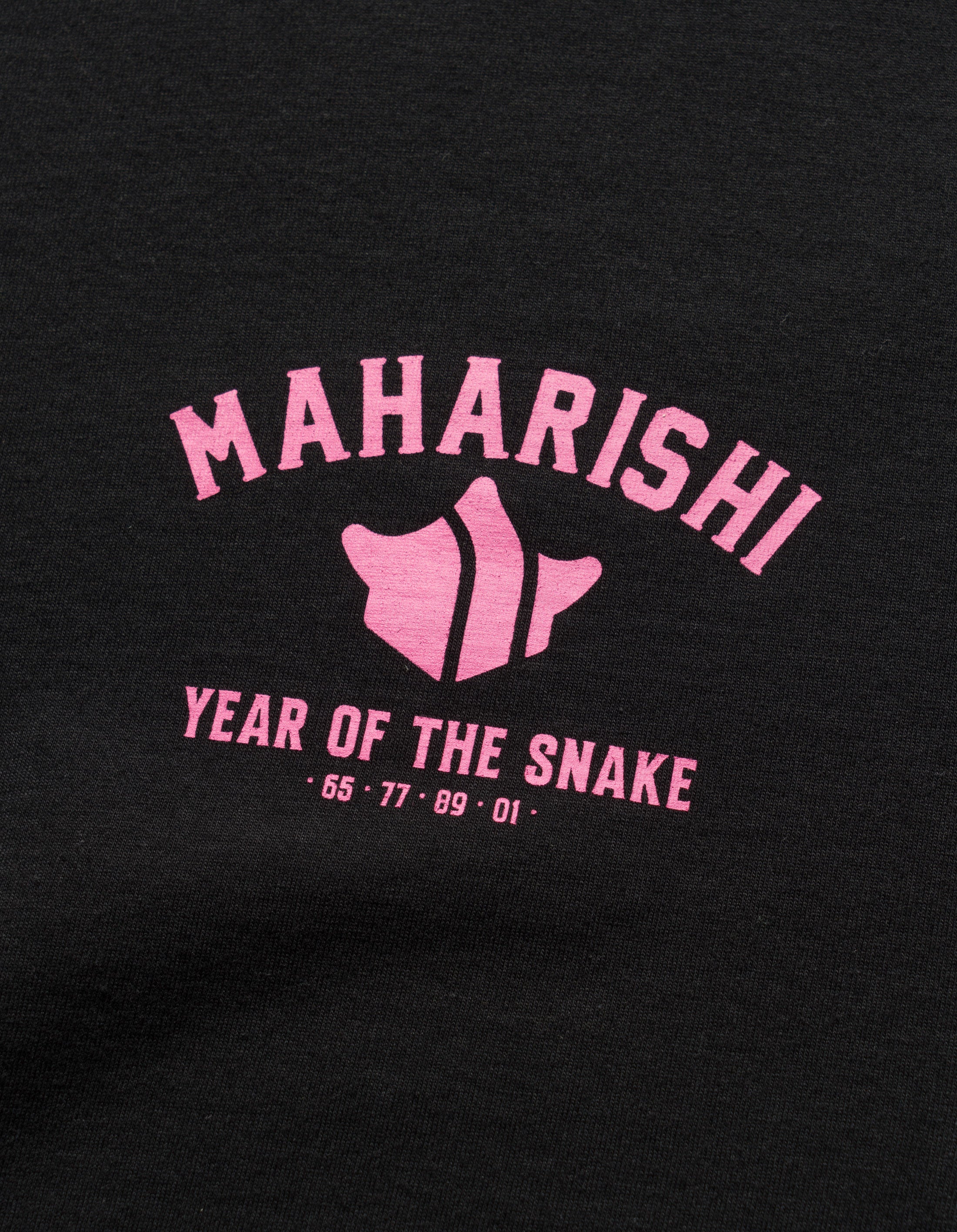 1452 Year of the Snake L/S T-Shirt Black – Maharishi