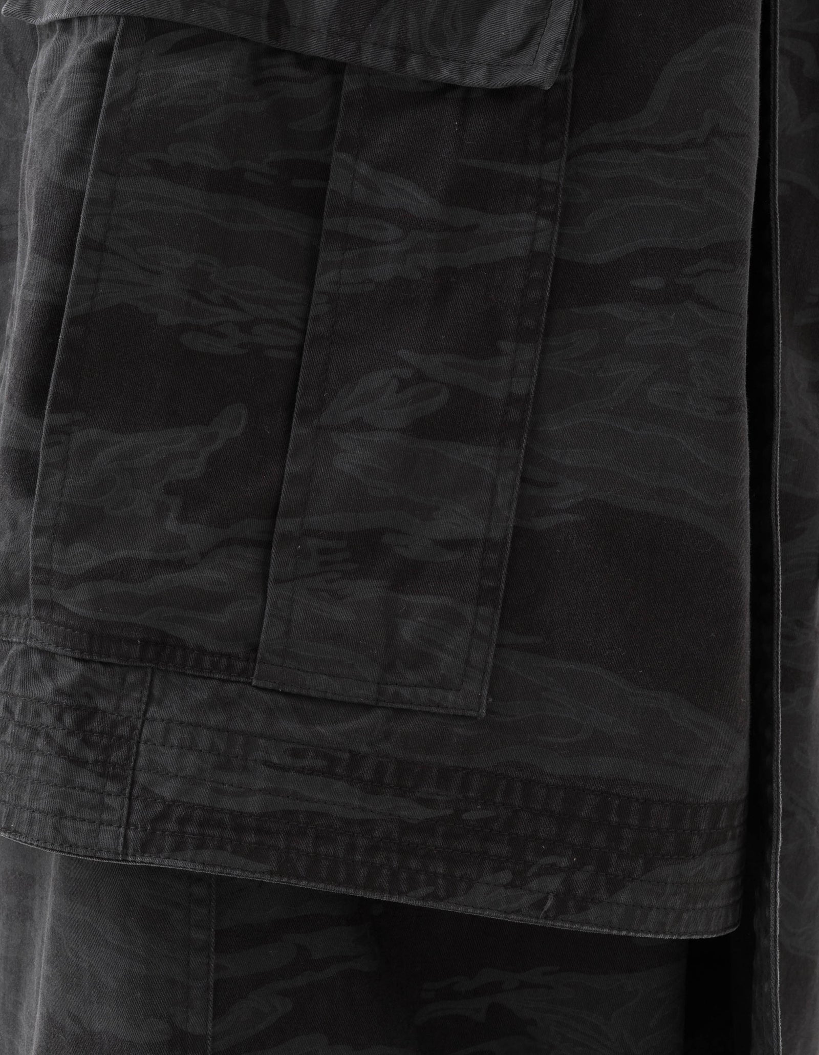 6110 Camo Asym Hakama Track Pants Subdued Night