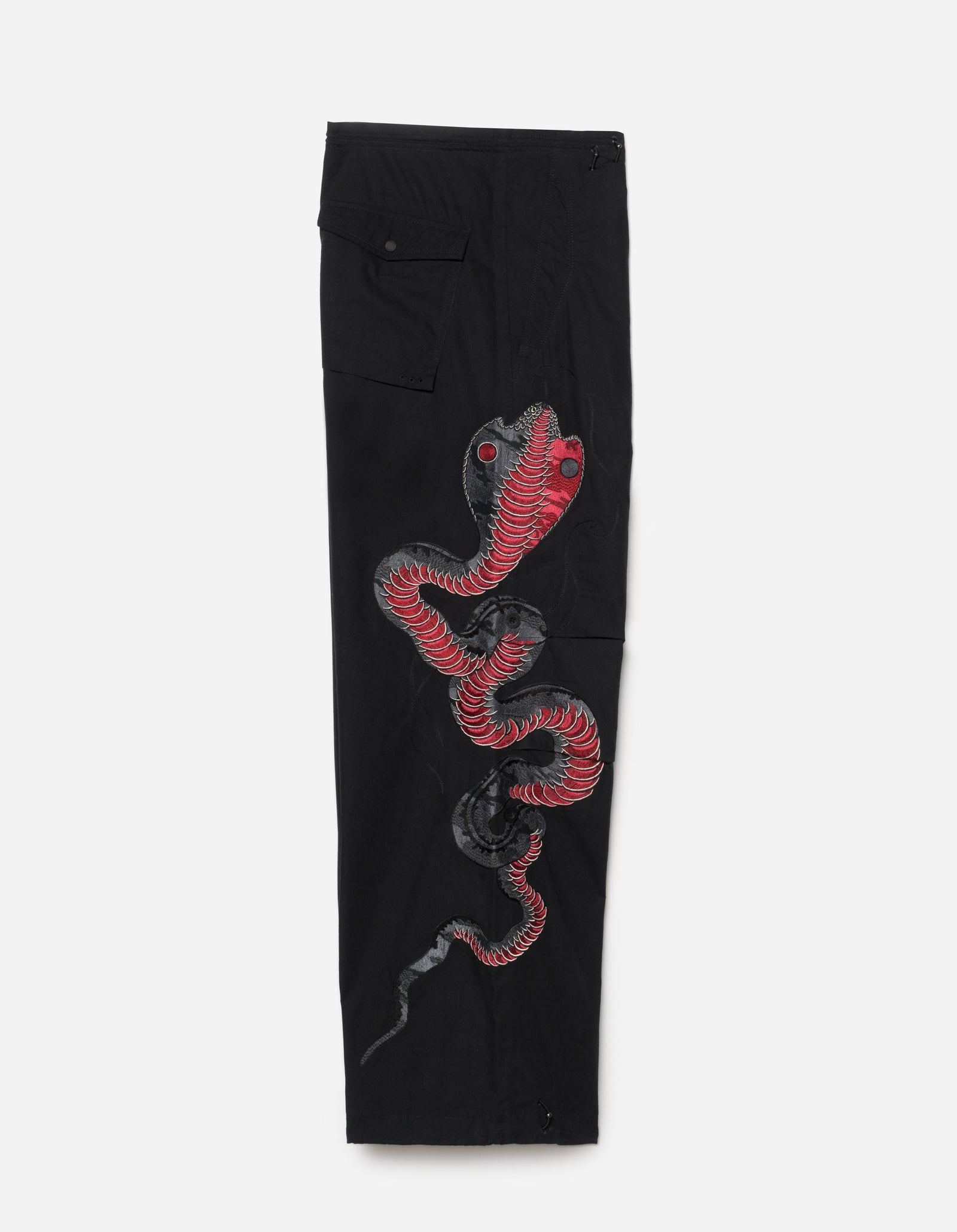 6007 Ying Yang Cobra Loose Snopants Black