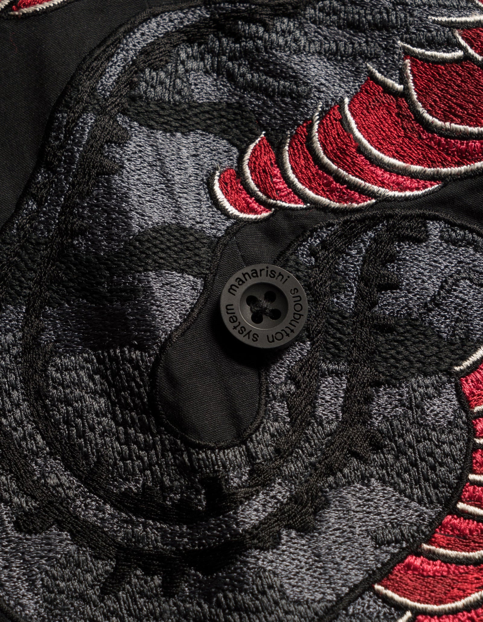 6007 Ying Yang Cobra Loose Snopants Black