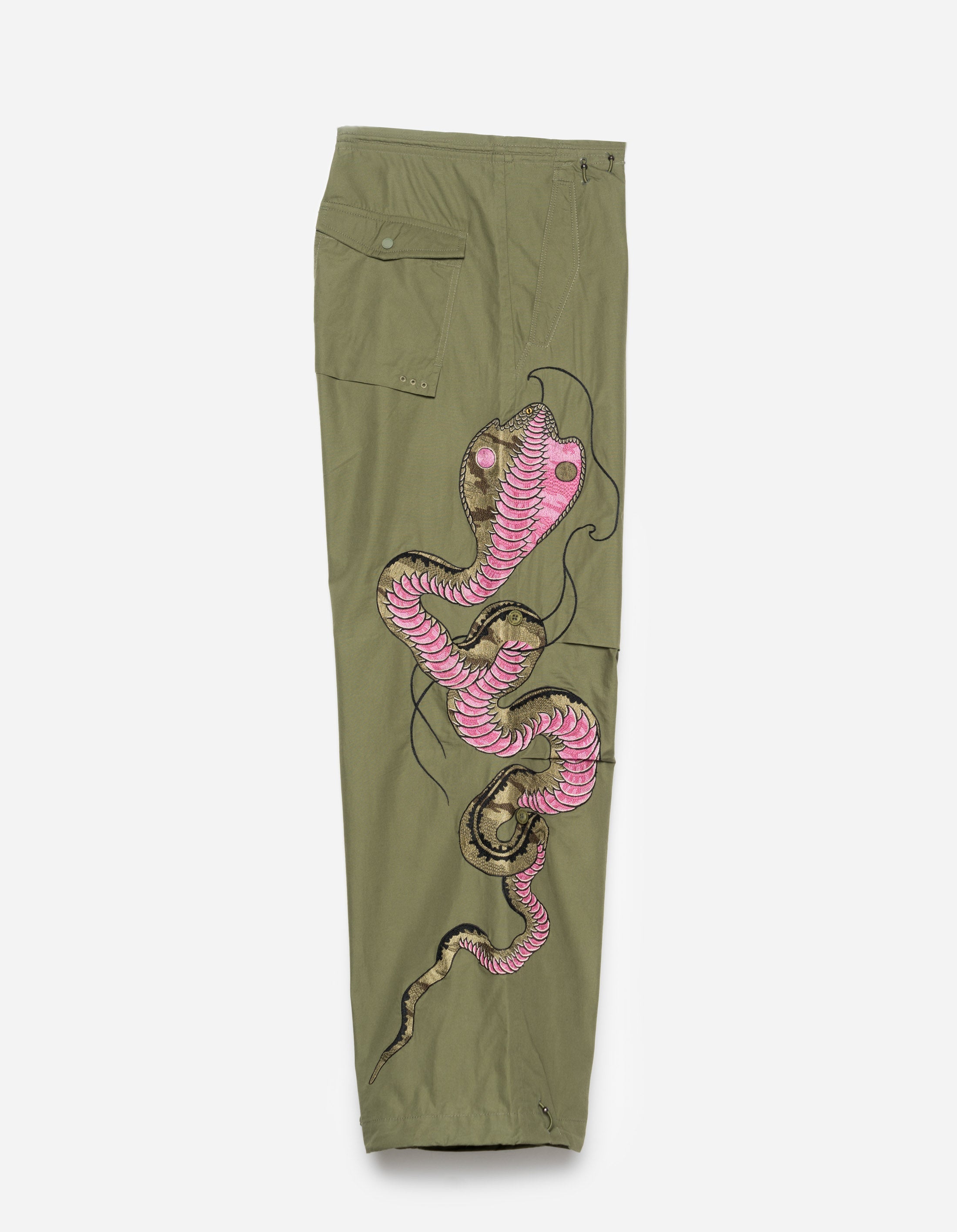 6007 Ying Yang Cobra Loose Snopants Olive OG-107F – Maharishi