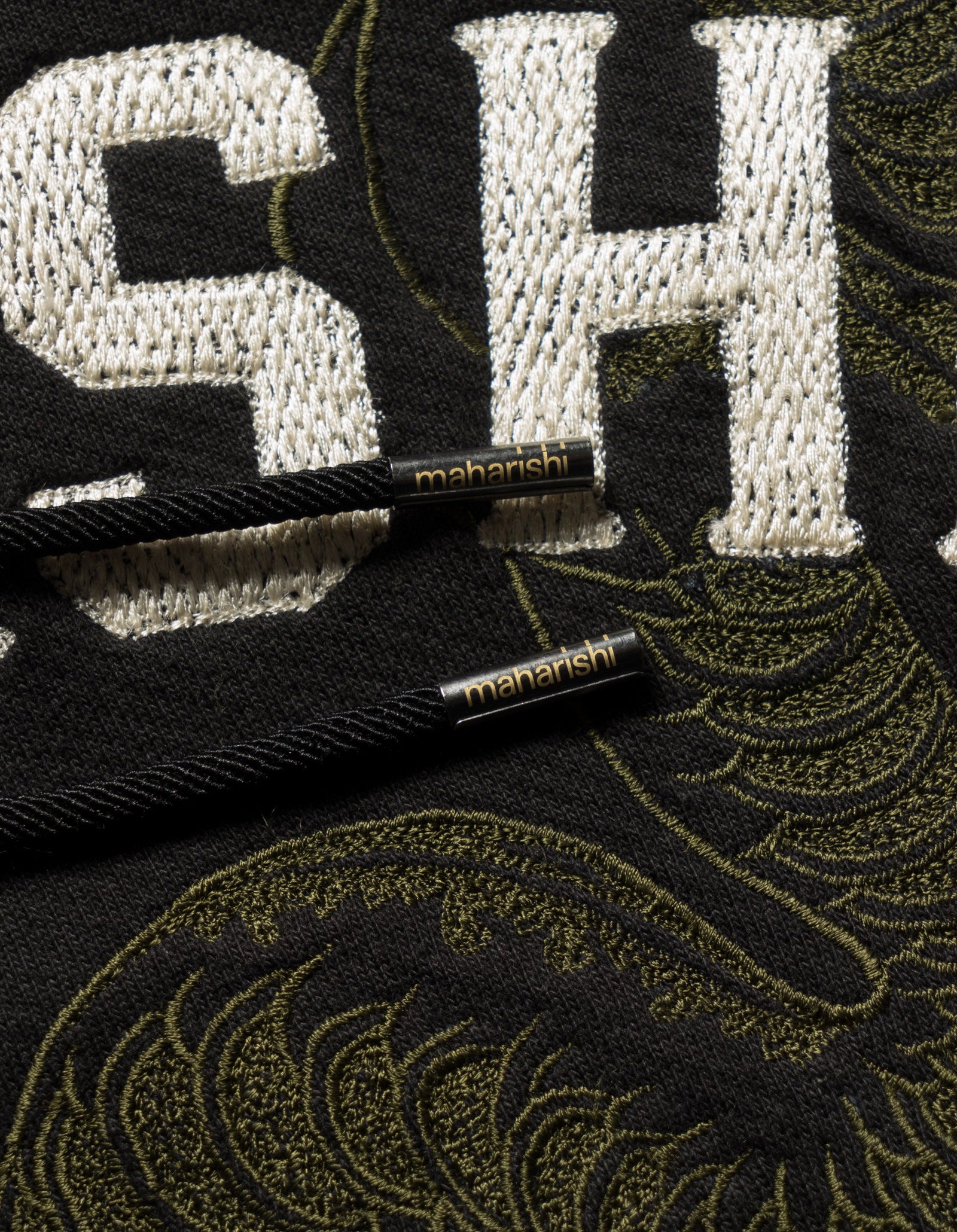 6011 Cobra Zipped Hooded Sweat Black