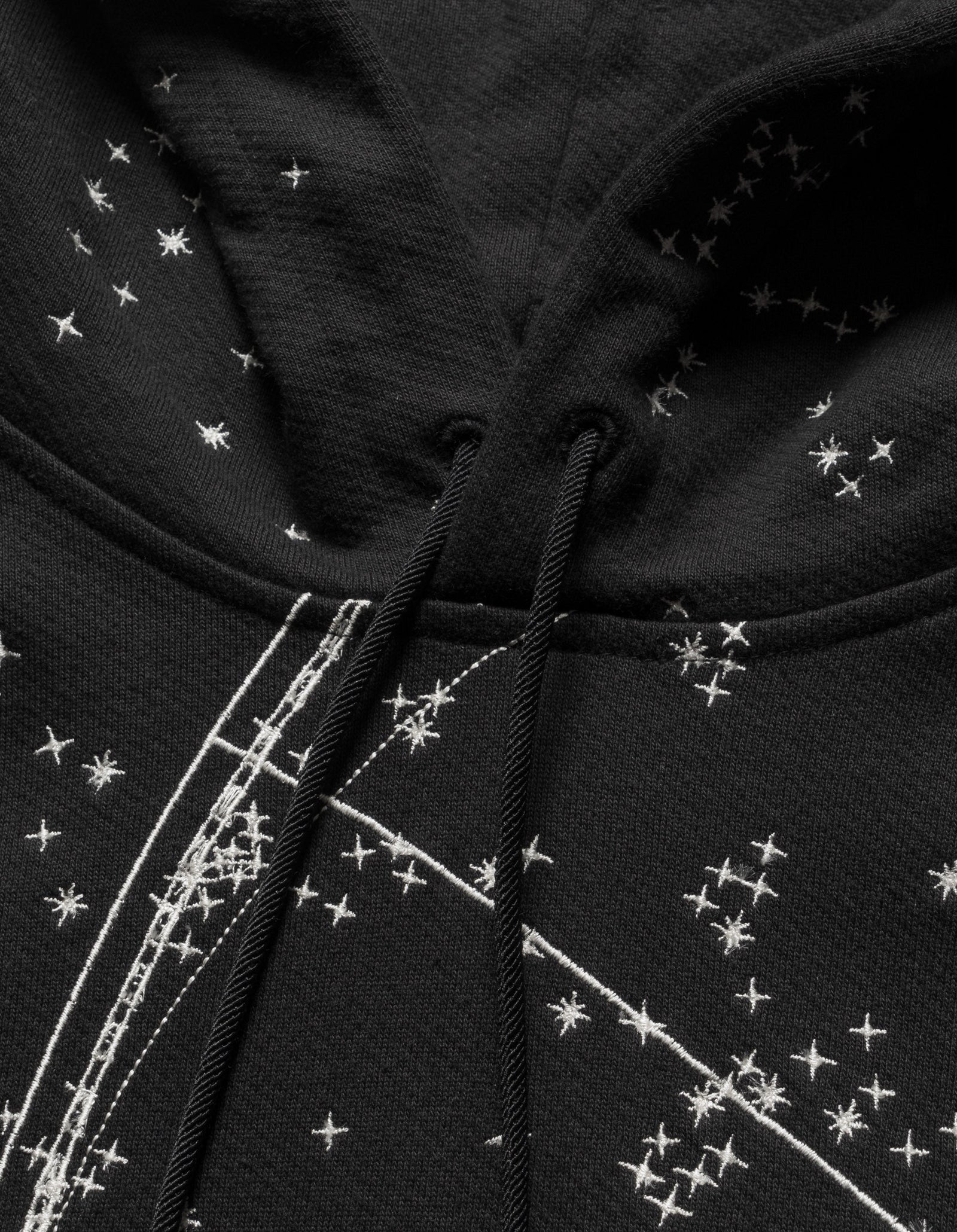 6015 Celeste Hooded Sweat Black