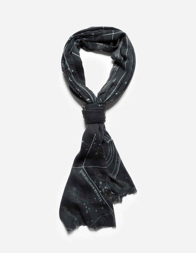 6021 Celeste Pashmina Black