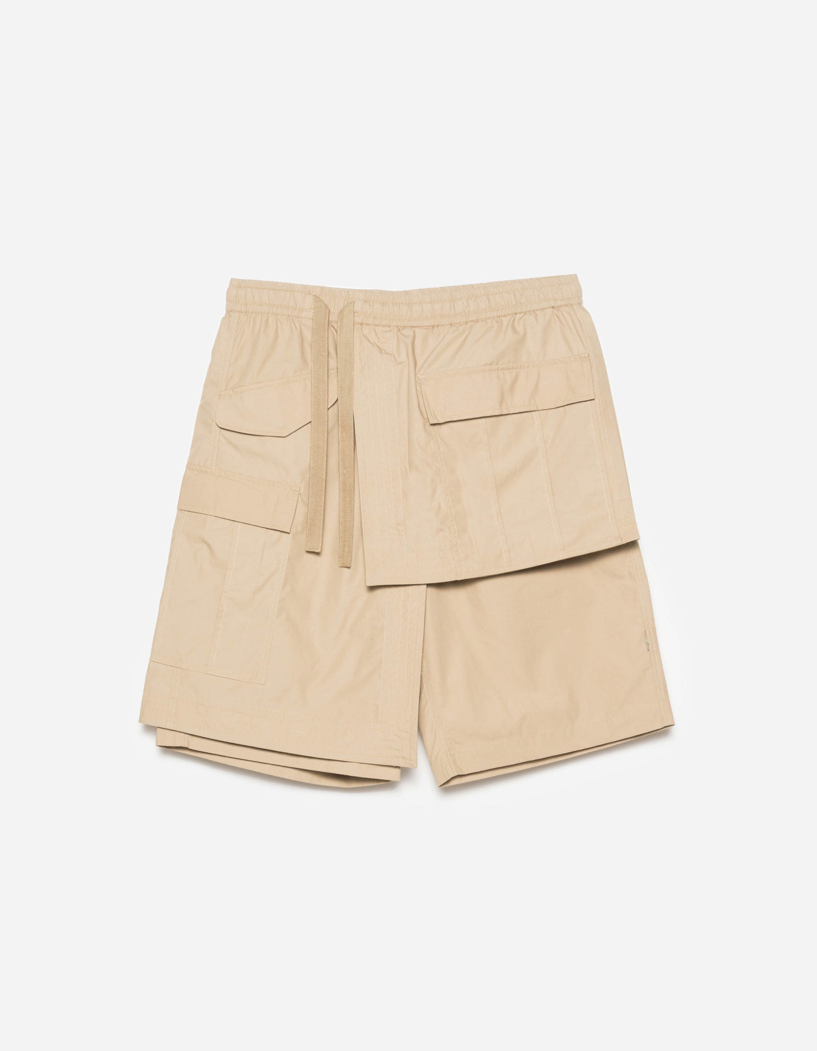 6056 Asym Hakama Shorts Sand