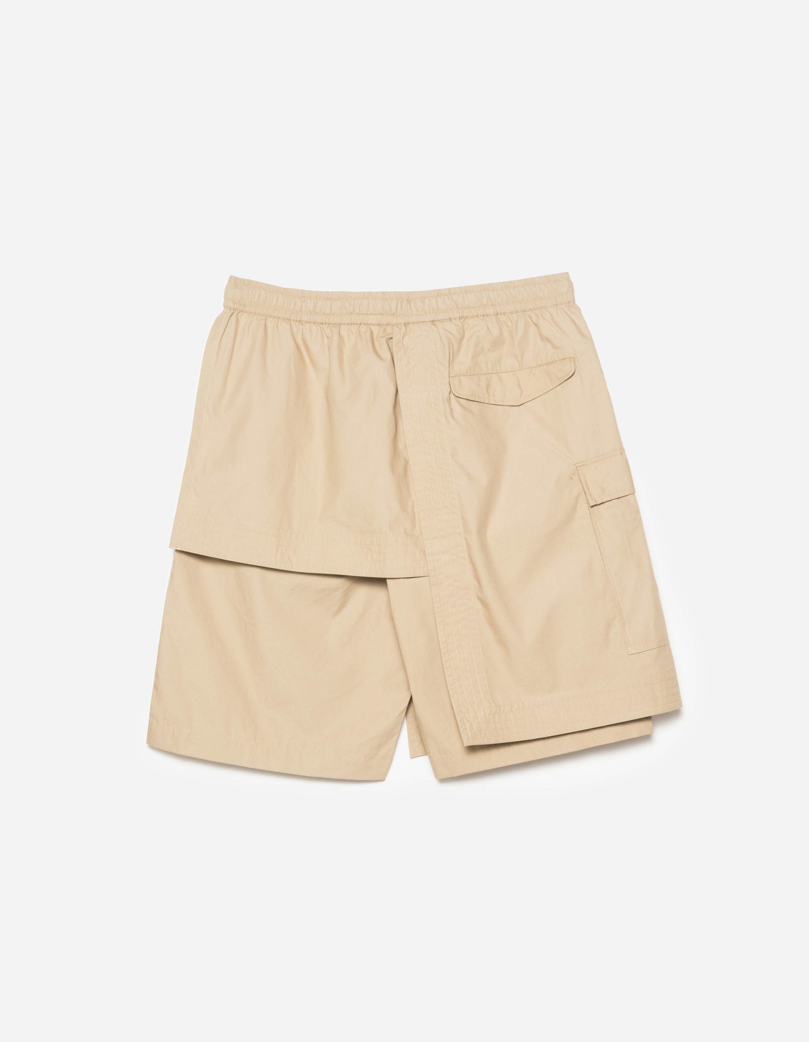 6056 Asym Hakama Shorts Sand