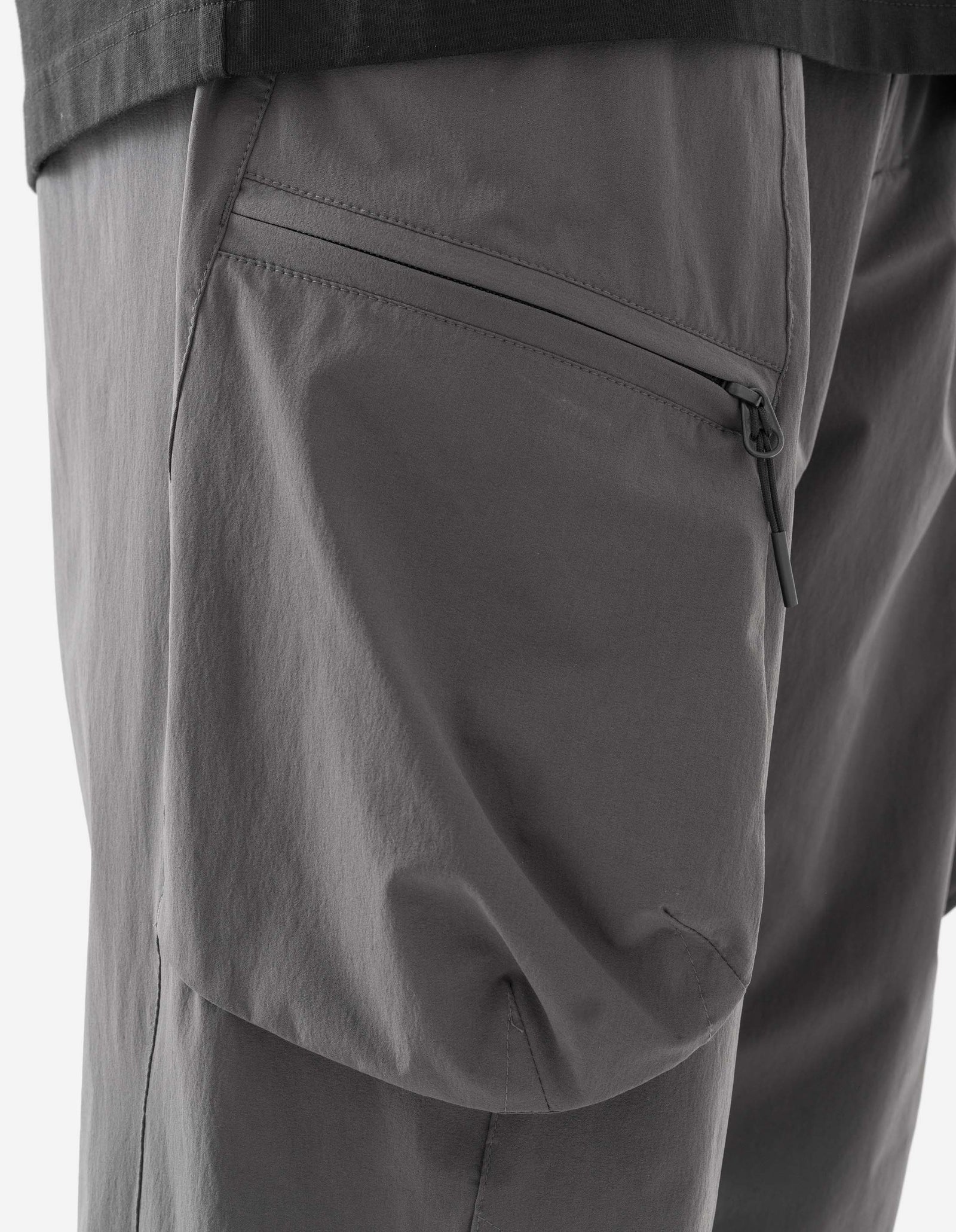 6043 Recycled Cargo Track Pants Charcoal