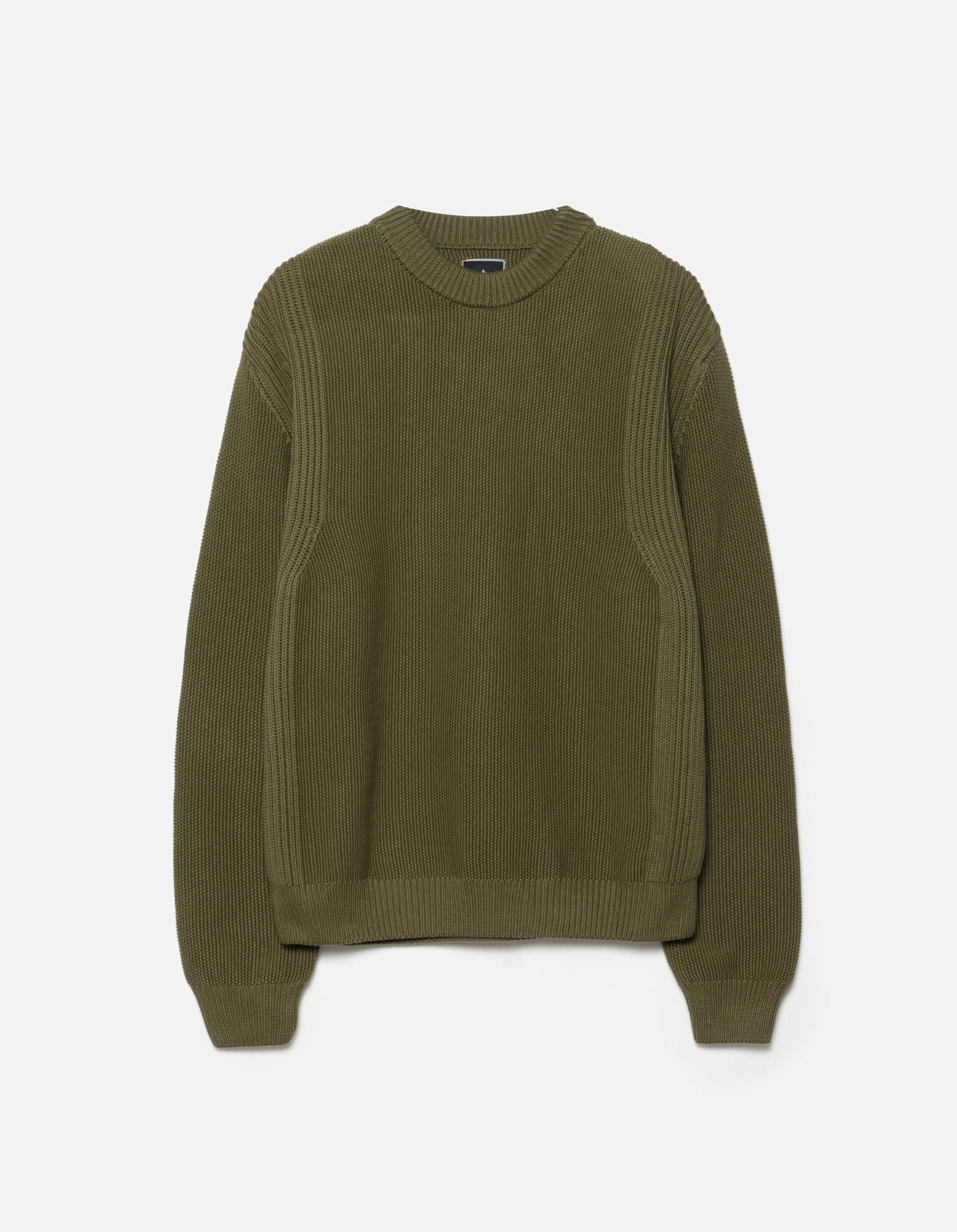 1462 Maharishi Knitted Crew Olive