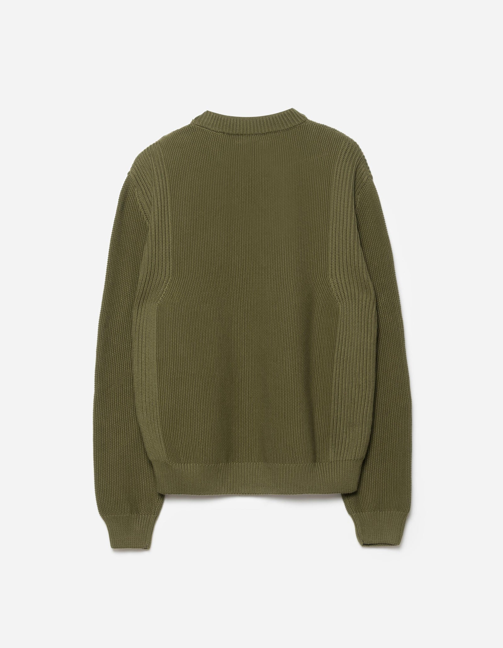 1462 Maharishi Knitted Crew Olive