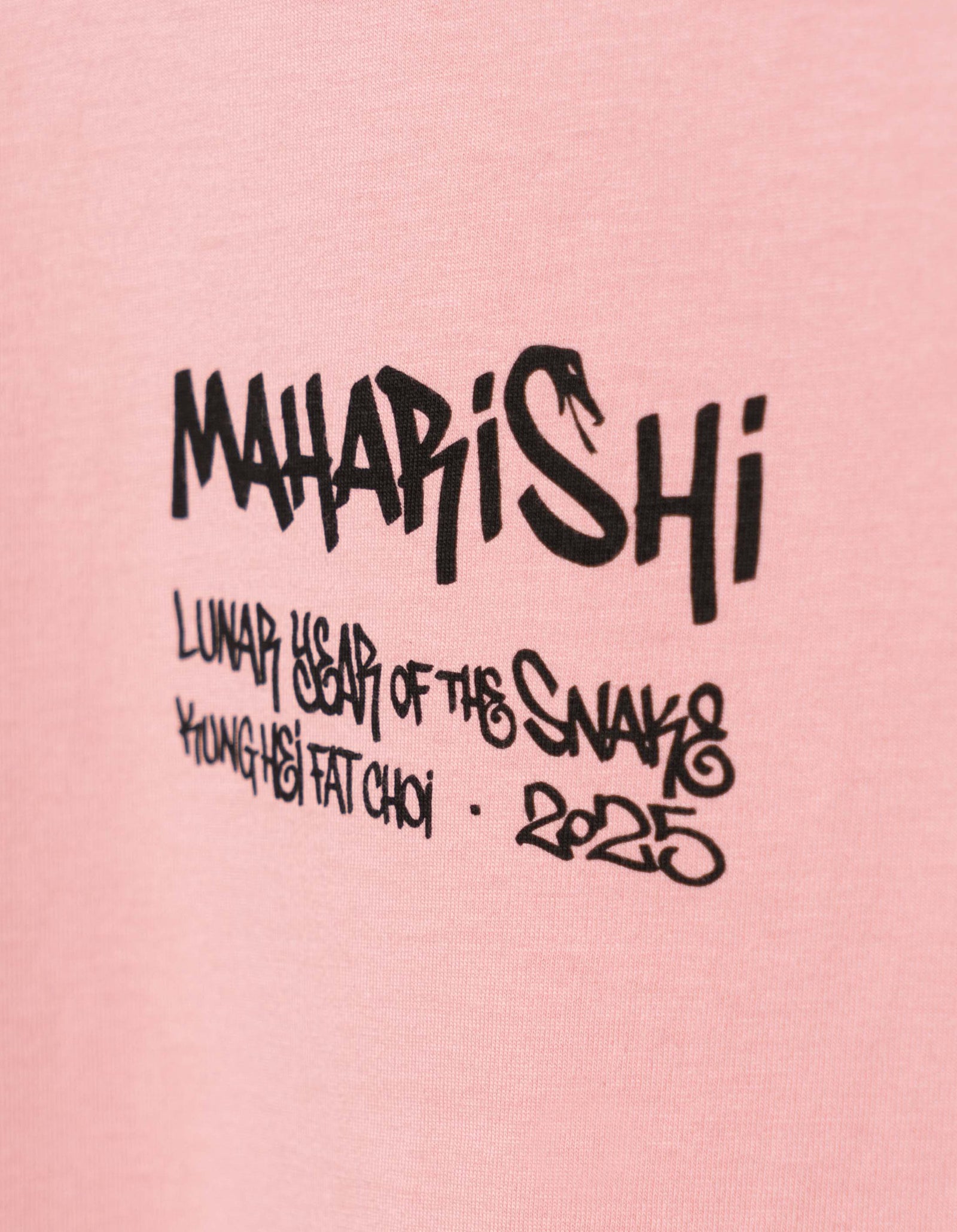1464 Kay One Year of the Snake T-Shirt Pink